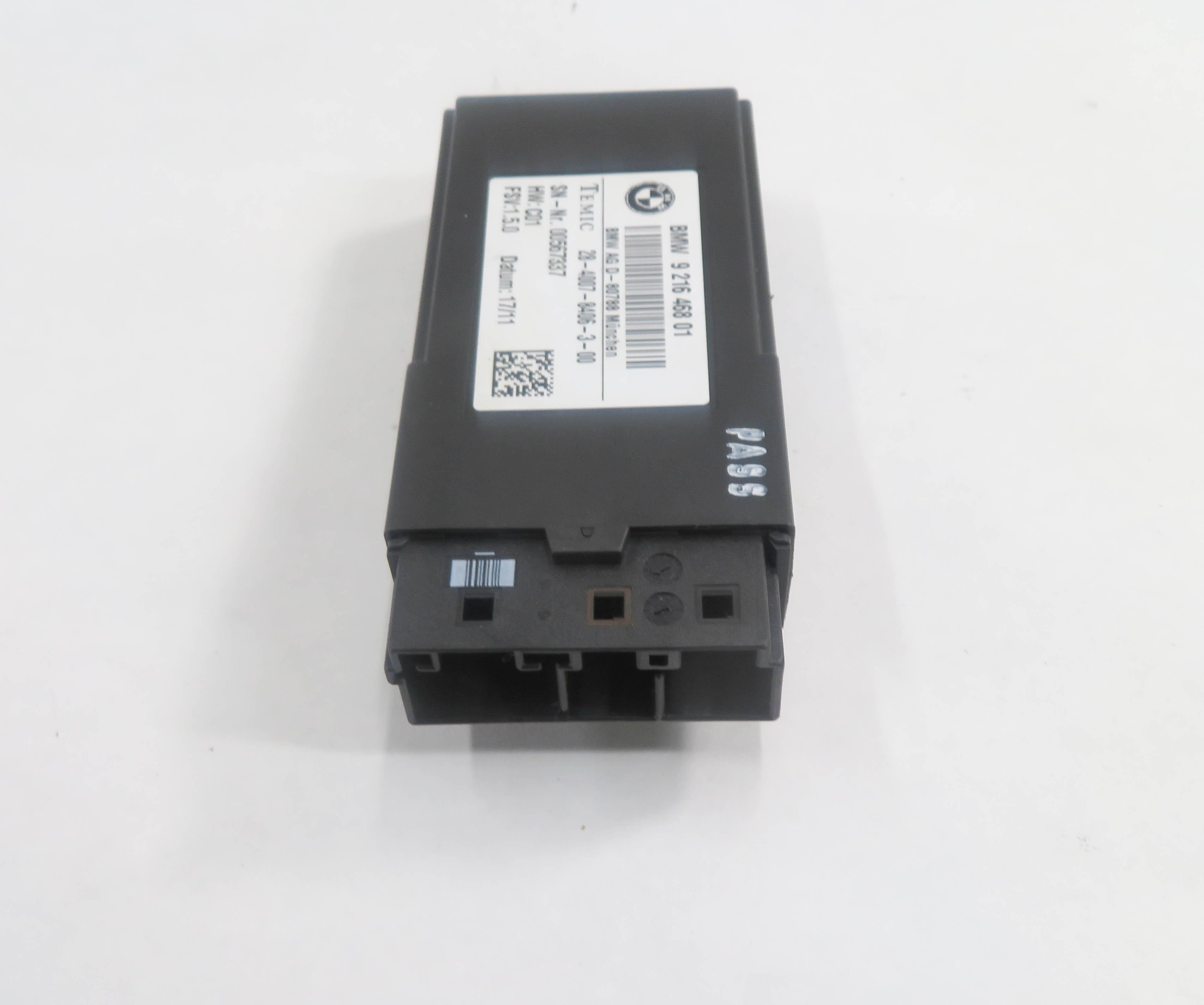 10-19 BMW 328i 330i 335i 530i 535i 550i 740i 750i 760i - REAR HEATED SEAT MODULE — exact item pictured