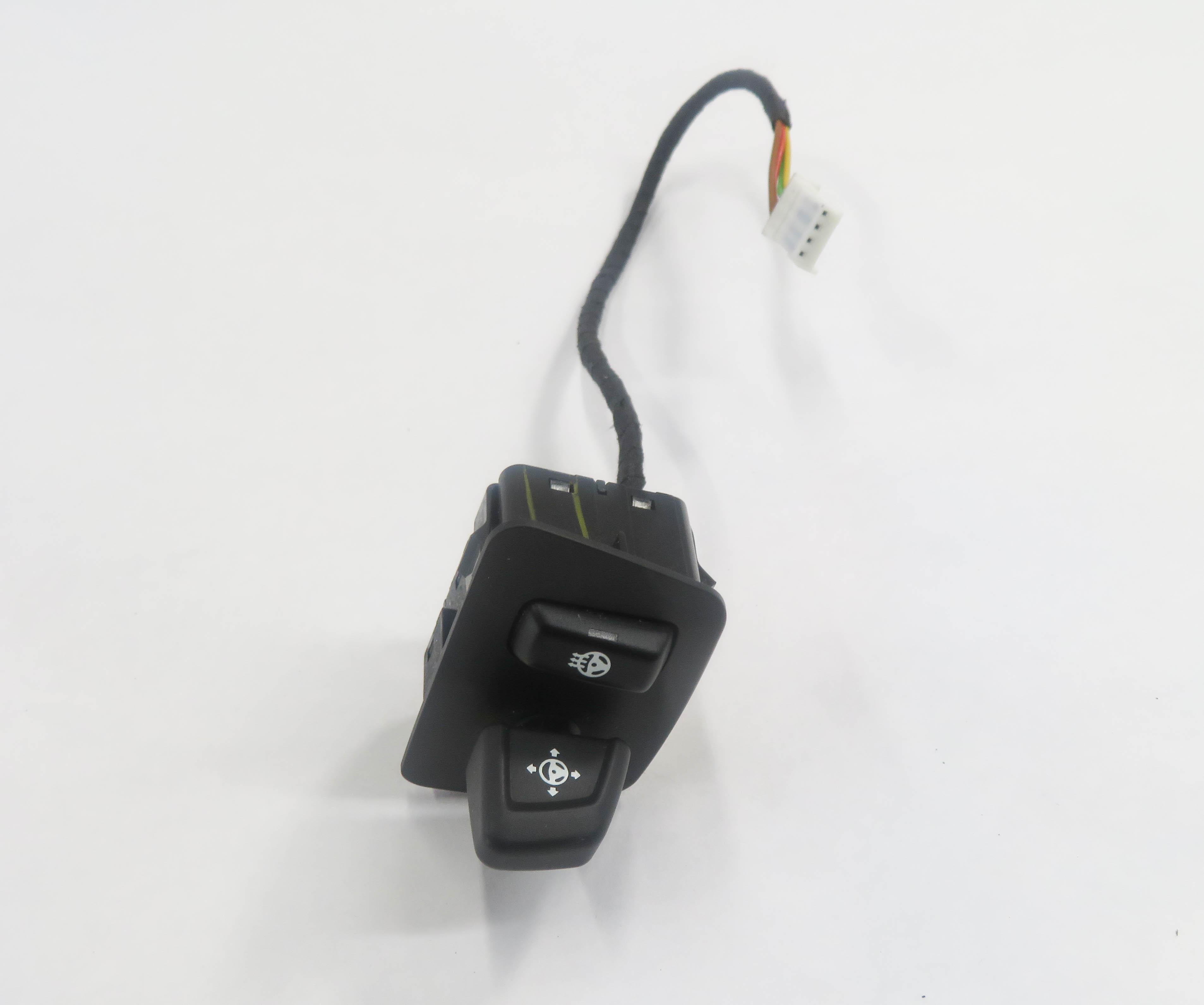 2012 BMW 750i (F01) HEATED STEERING POSITION ADJUSTMENT SWITCH BUTTON — exact item pictured