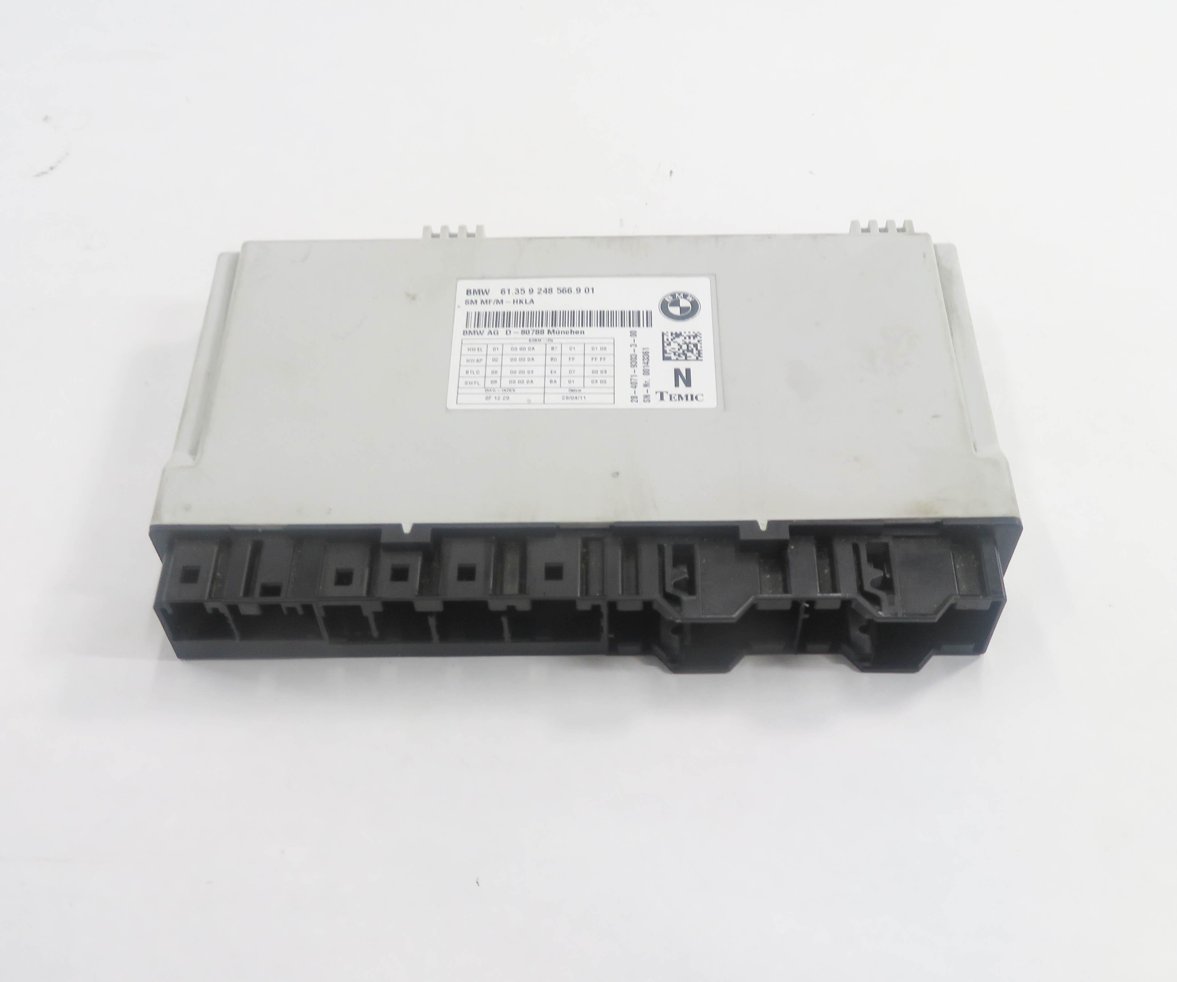 2010-2017 BMW 528i 535i 550i 650i 740i 750i (F01 F10) COMFORT MEMORY SEAT MODULE — exact item pictured