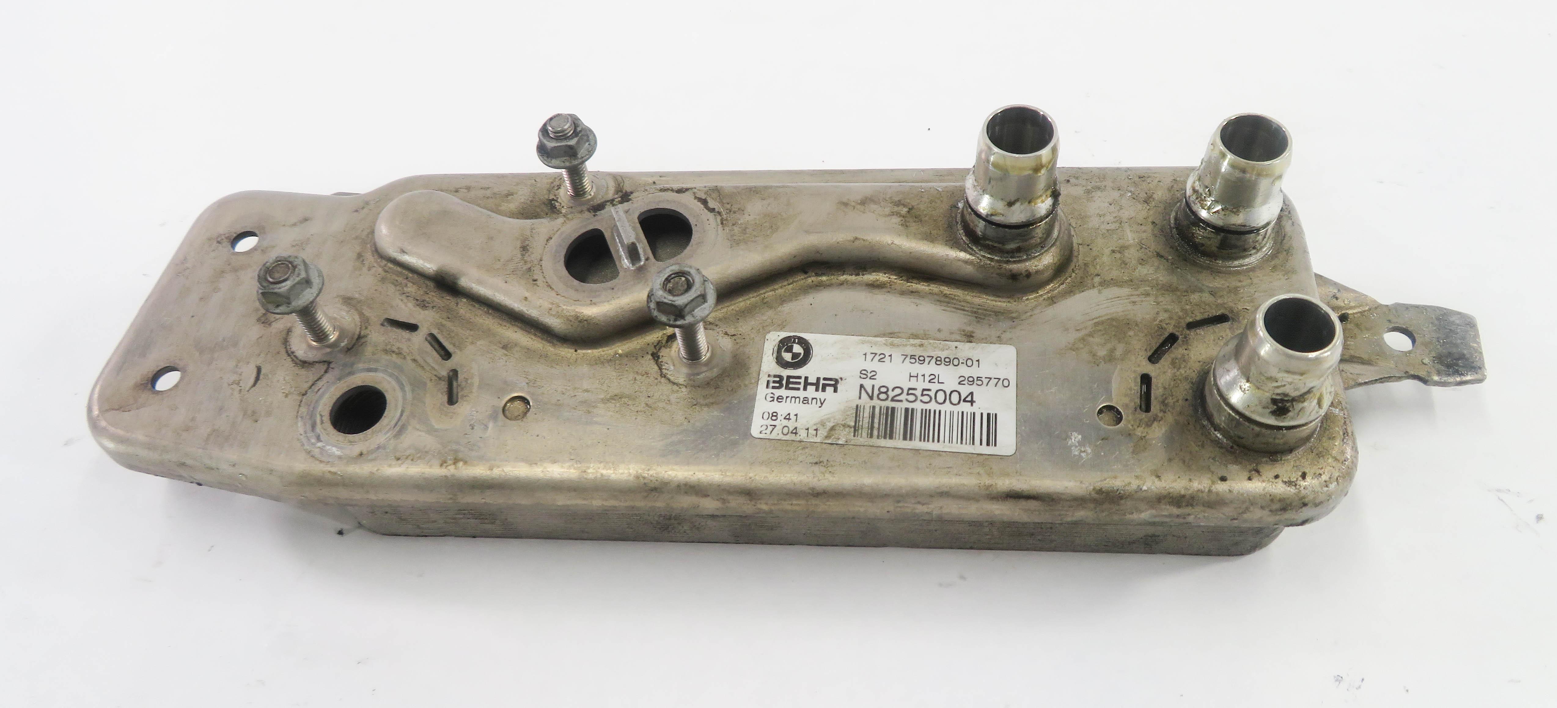 09-17 BMW 535i 640i 740i 750i 760i (F01 F10) AUTOMATIC TRANSMISSION OIL COOLER — exact item pictured