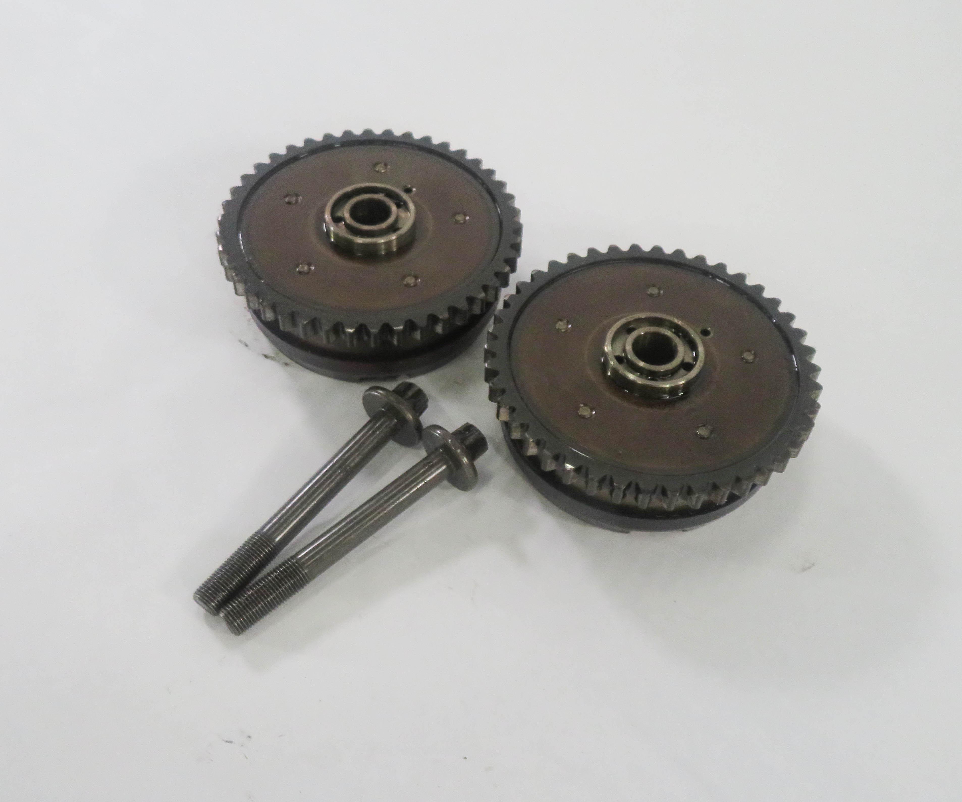 2012 BMW 750i (F01) 4.4L N63 TWIN TURBO - LEFT SIDE ENGINE TIMING GEAR SET-2 — exact item pictured