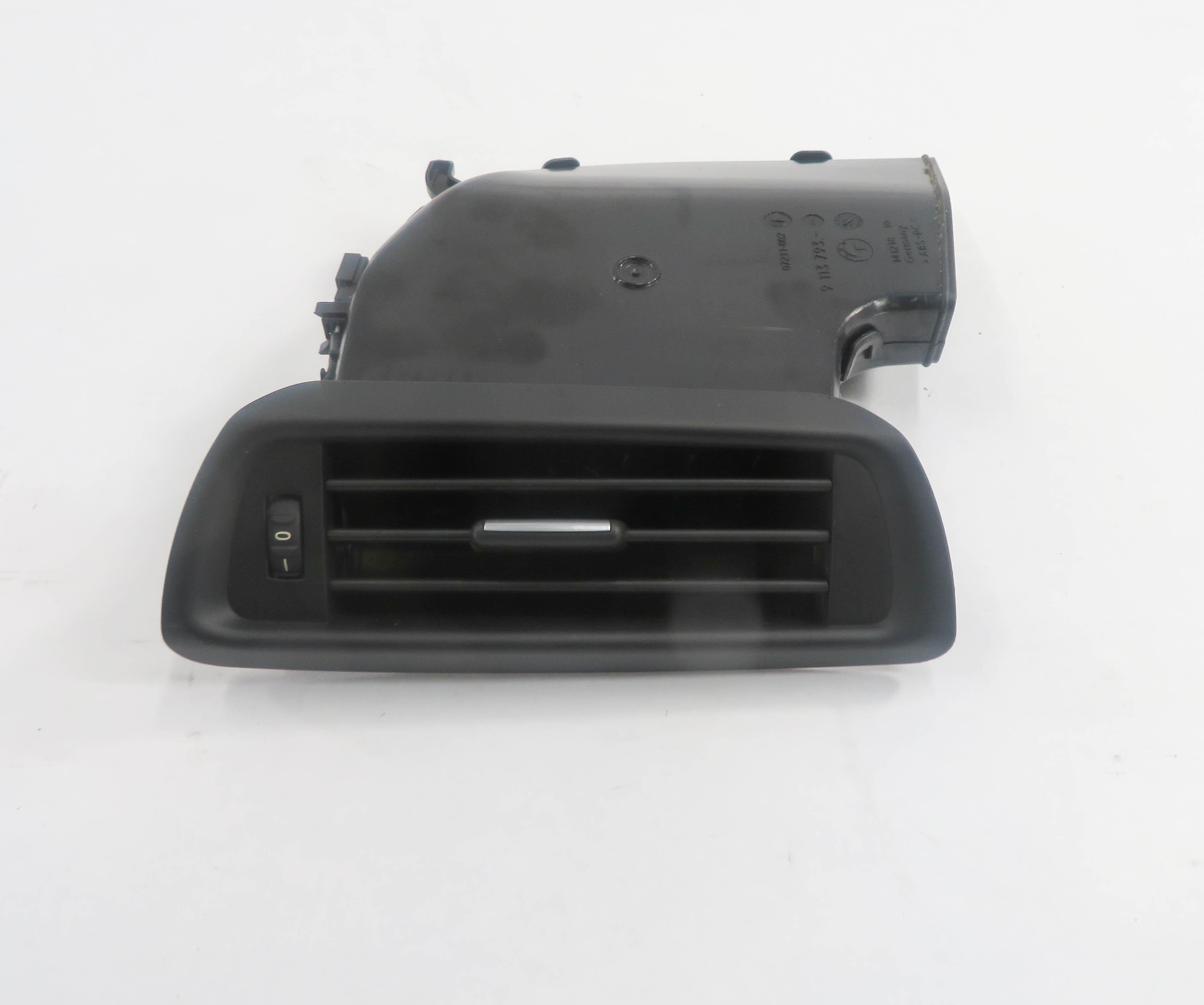 2012 BMW 750i (F01) LEFT REAR PILLAR HEATER A/C AIR VENT — exact item pictured