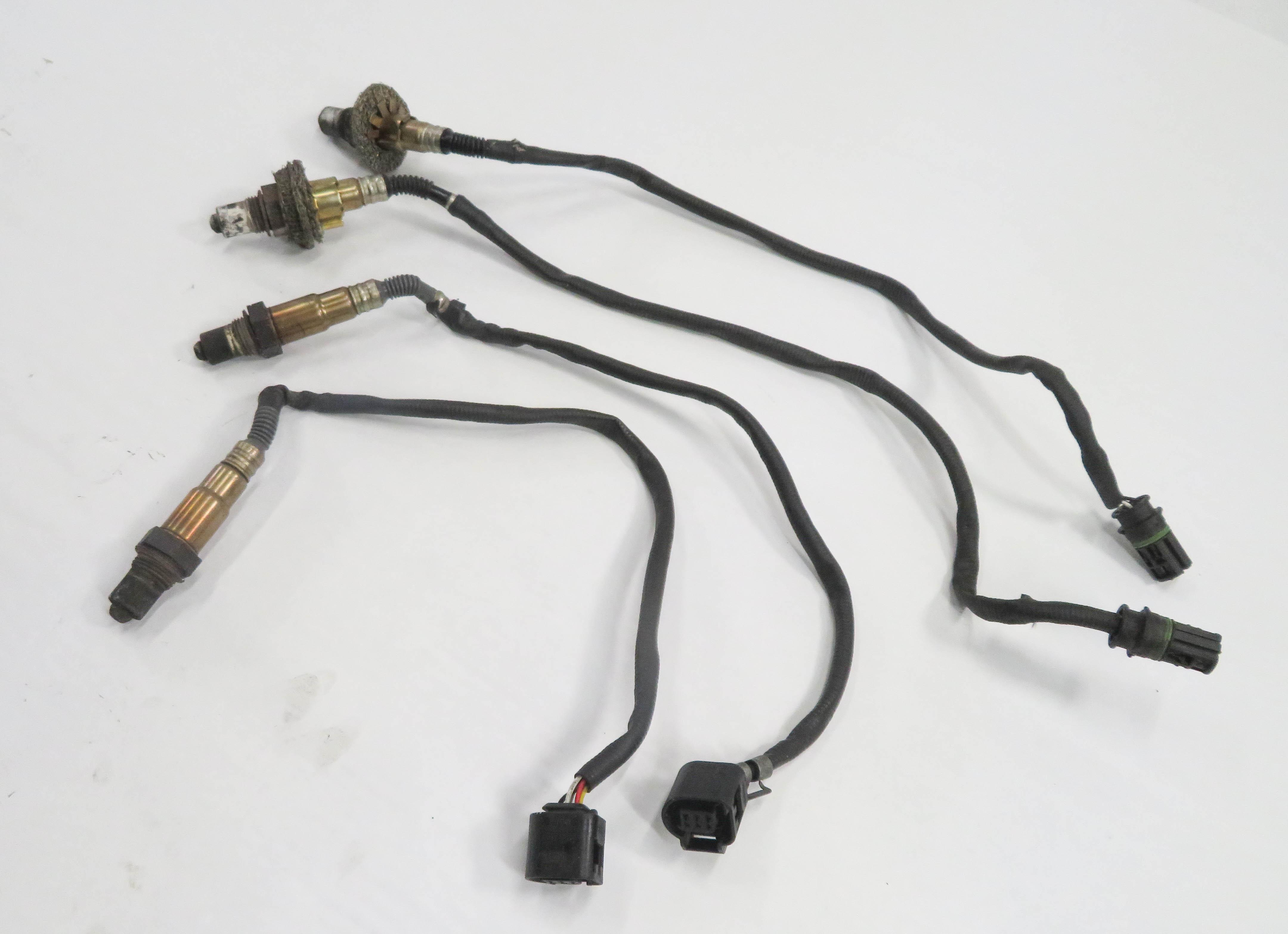 2011 BMW 550i (F10) 4.4L N63 - PRE / POST CAT O2 OXYGEN LAMBDA PROBE SENSOR SET — exact item pictured