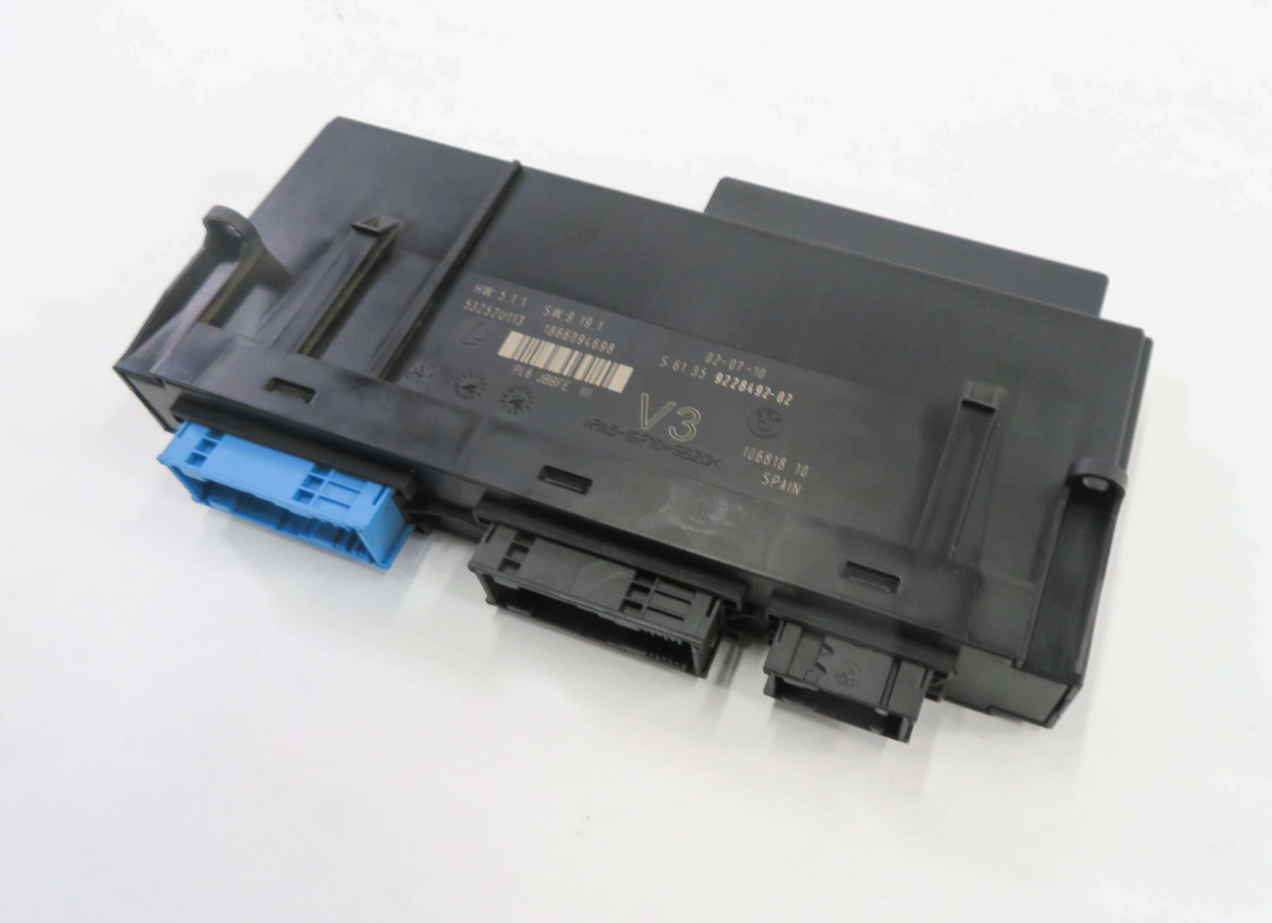2010-2011 BMW 528i 535i 550i 535iGT 550iGT (F07 F10) MAIN BODY CONTROL MODULE — exact item pictured