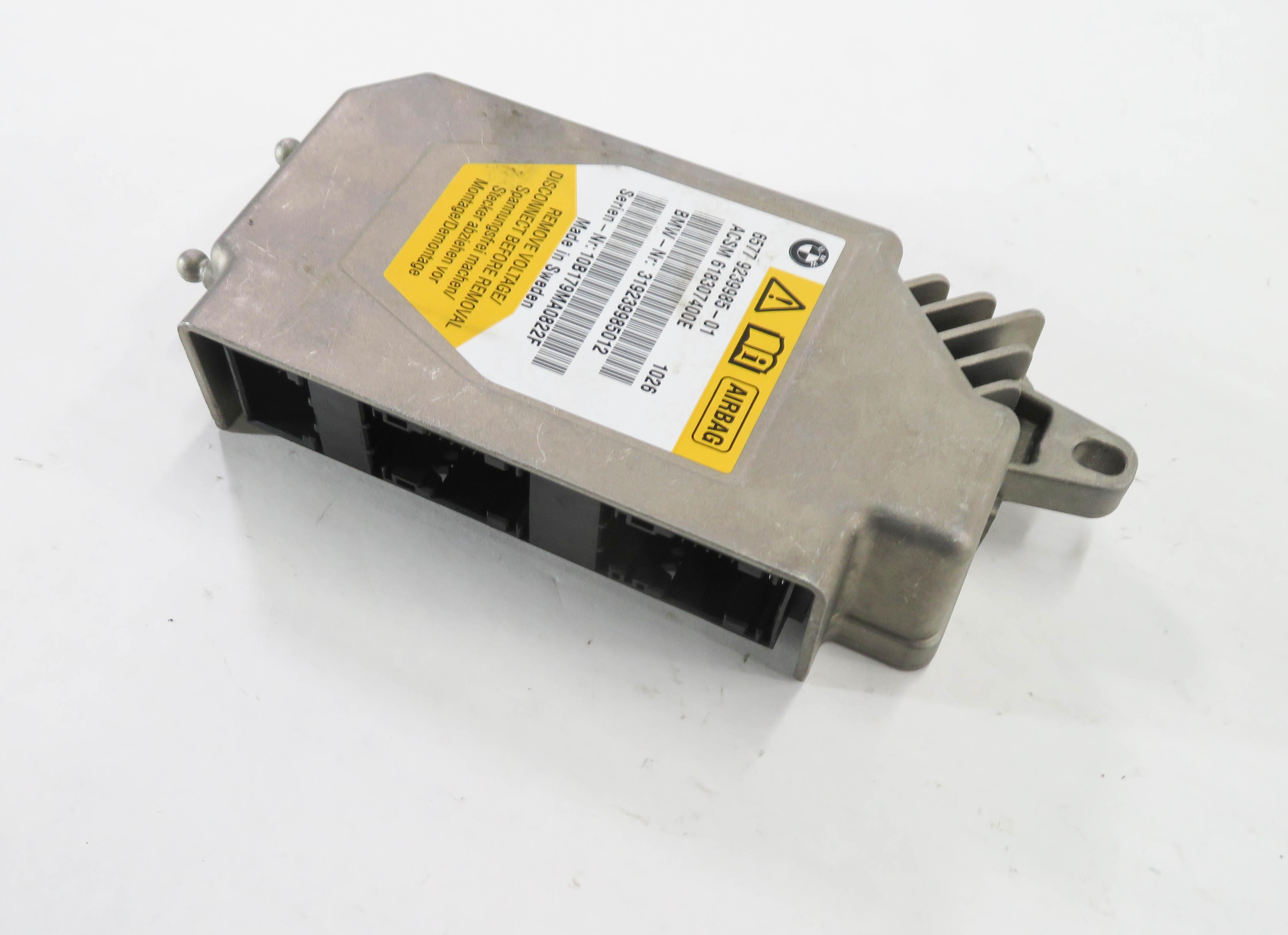 2011 BMW 528i 535i 550i (F10) MAIN PRIMARY SRS BAG CONTROL MODULE — exact item pictured