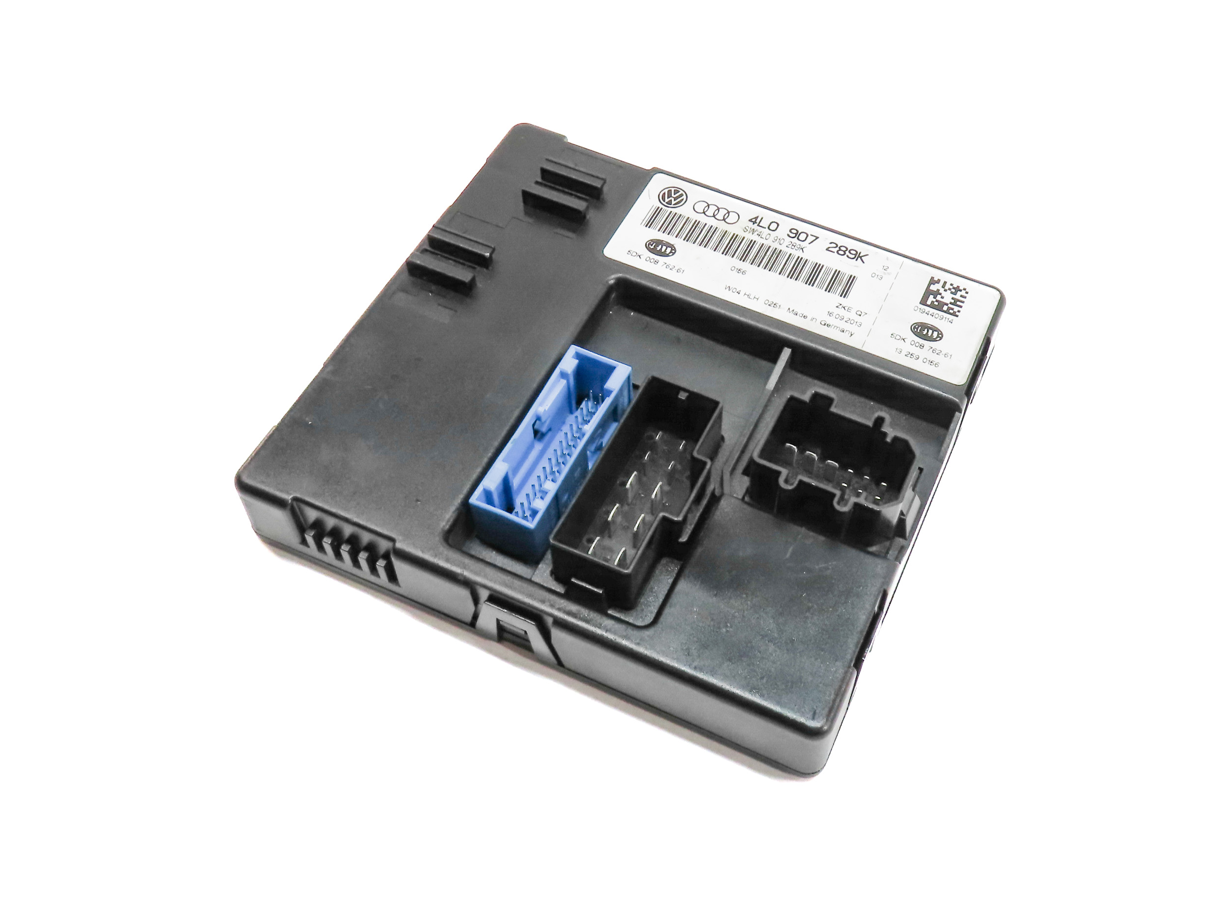 2014 AUDI Q7 (4L) BODY POWER SUPPLY COMFORT CONTROL MODULE — exact item pictured