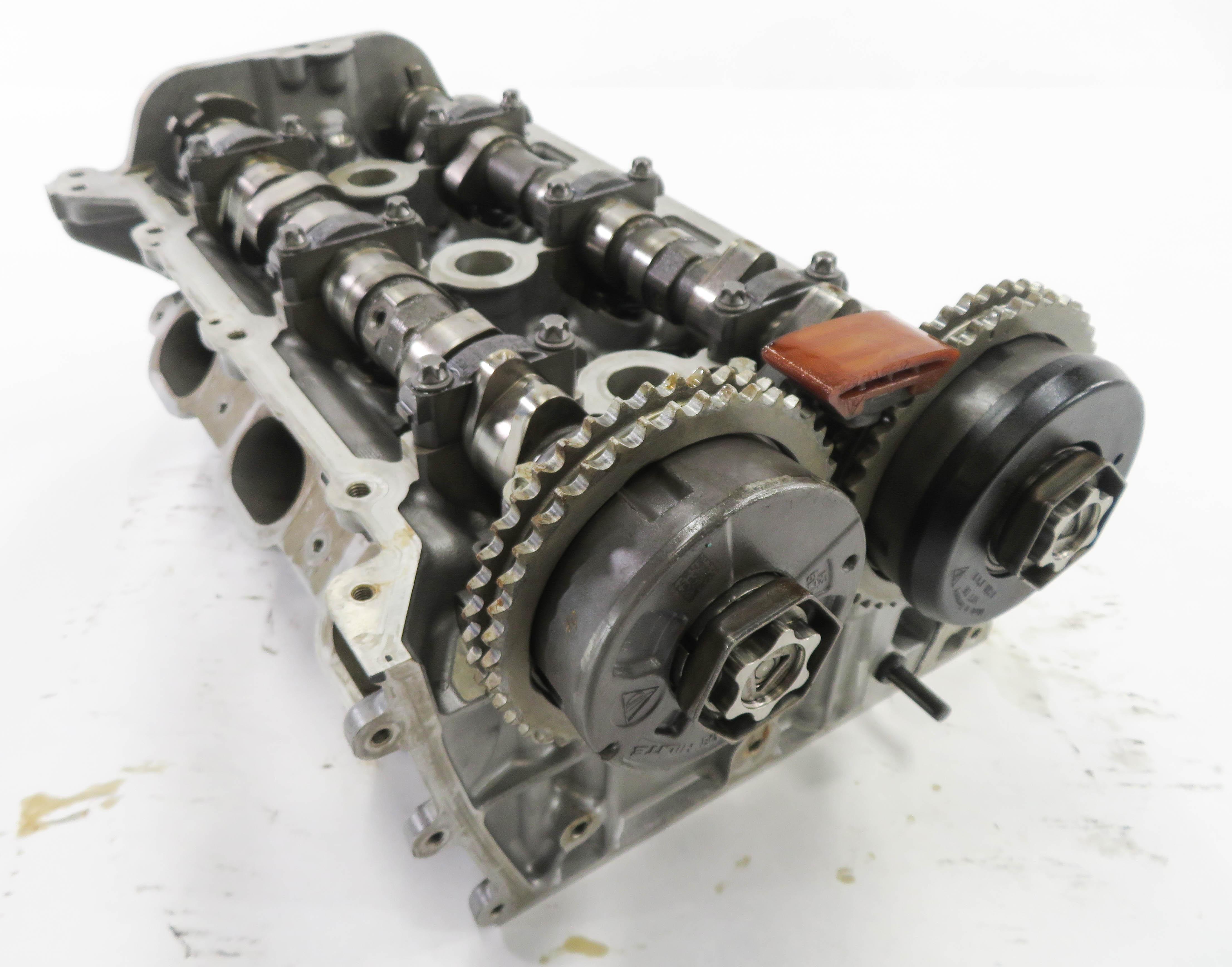 2015-2018 PORSCHE CAYENNE (958) 3.6L TURBO ENGINE - LEFT CYLINDER HEAD ASSEMBLY — exact item pictured