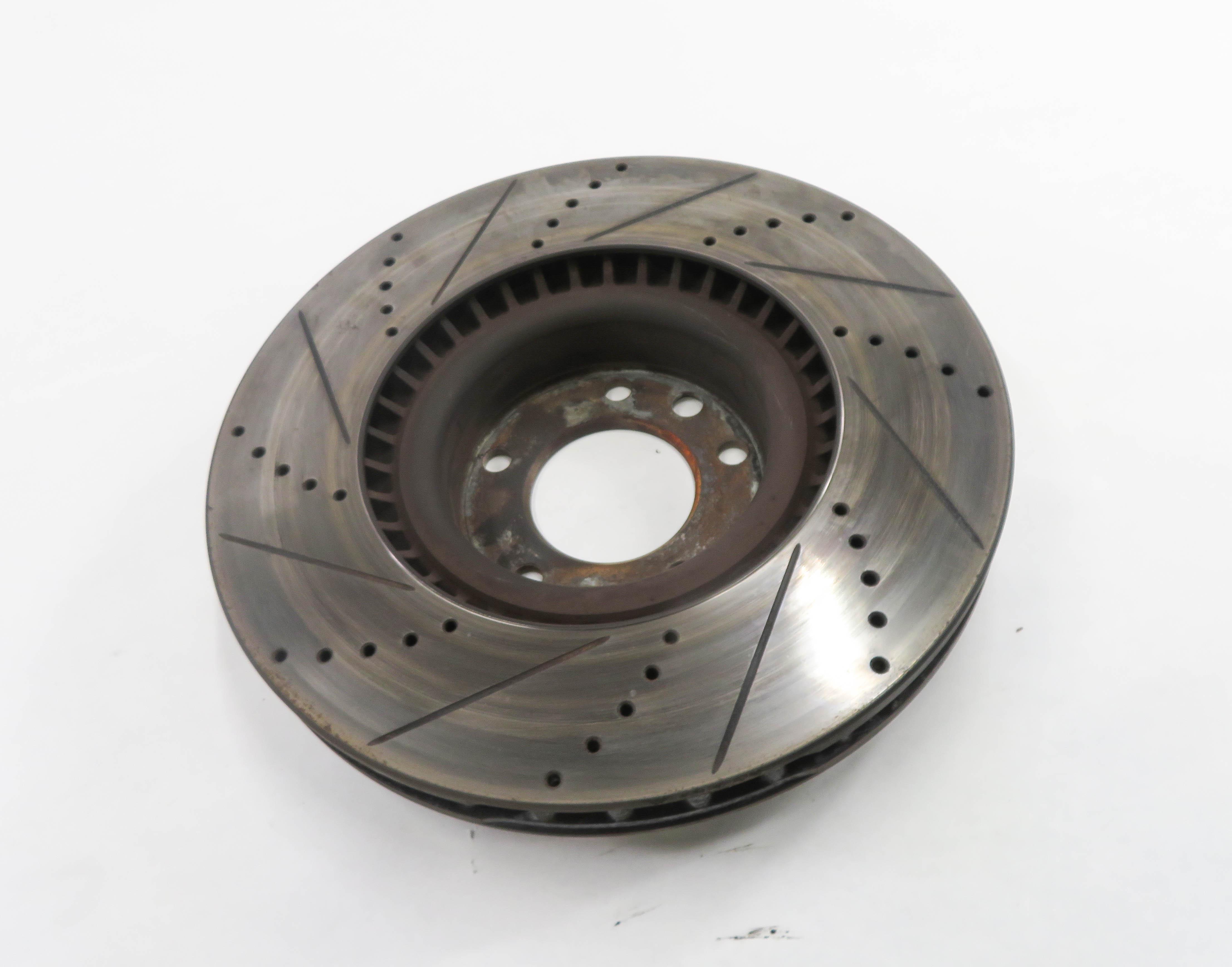 2016 PORSCHE CAYENNE GTS (958) TURBO - FRONT BRAKE ROTOR — exact item pictured