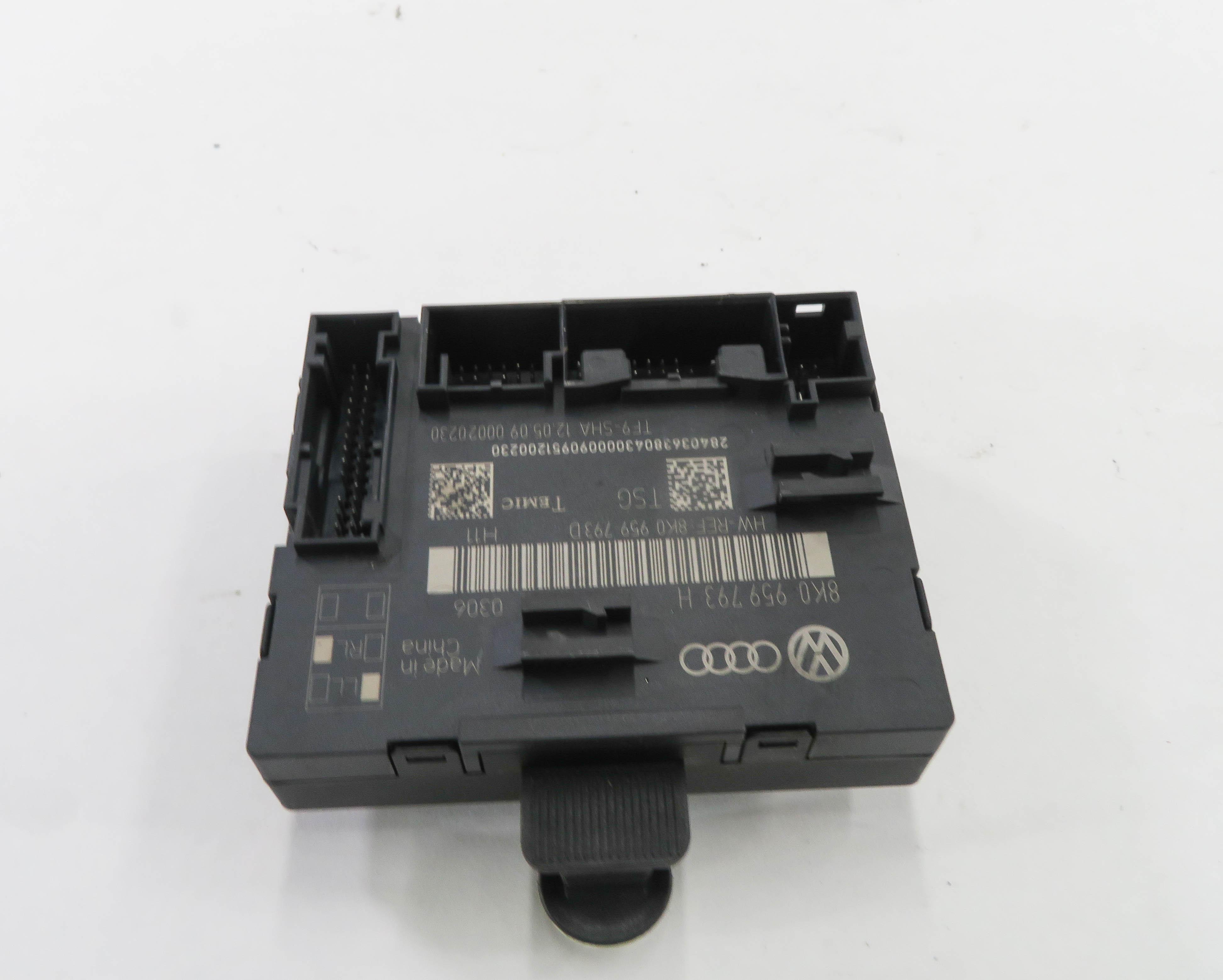 2009-2012 AUDI Q5 (8R) LEFT FRONT DRIVER DOOR CONTROL MODULE COMPUTER — exact item pictured