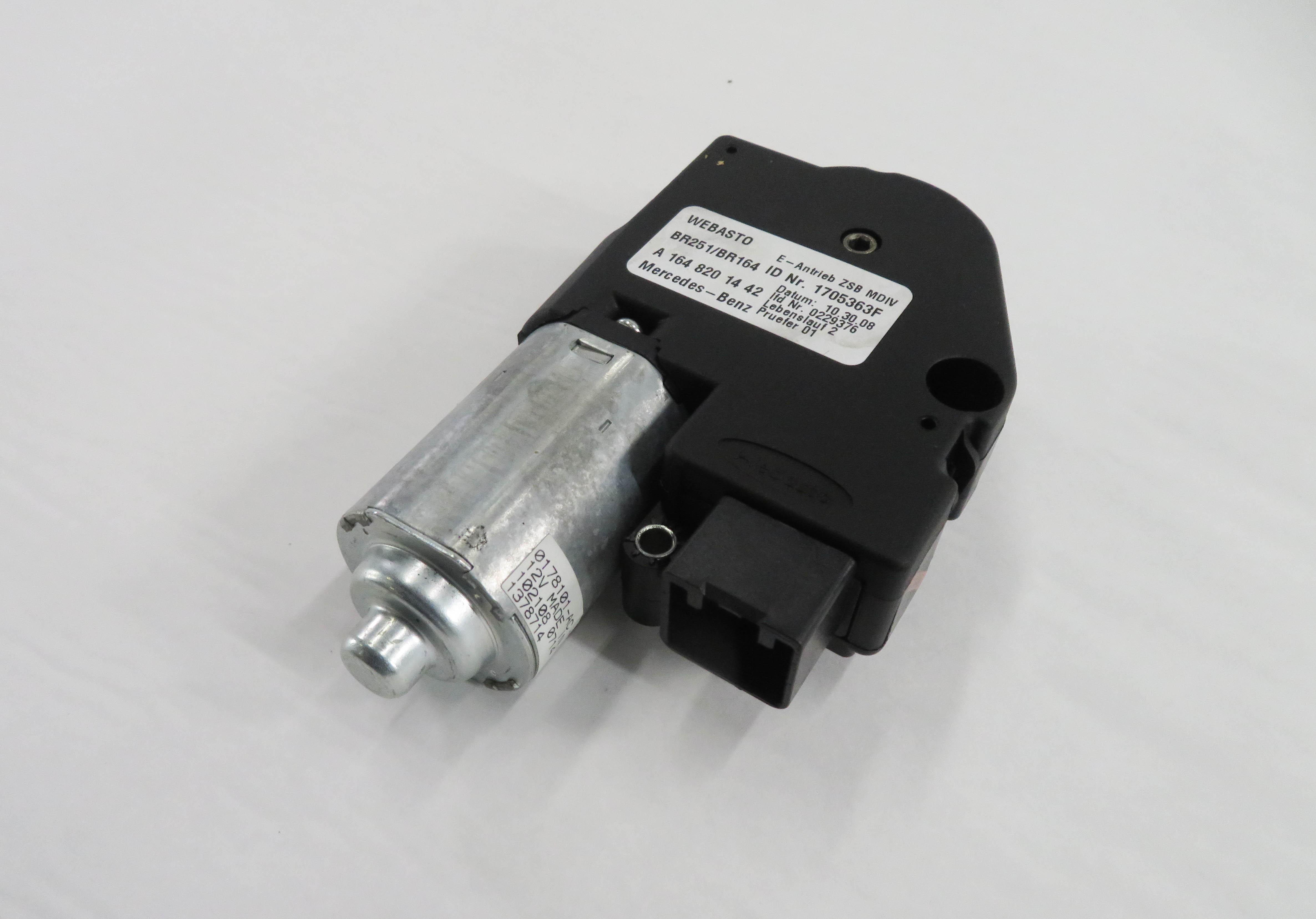 07-12 MERCEDES ML320 ML350 ML500 GL320 GL450 R350 (X164 W164 W251) SUNROOF MOTOR — exact item pictured