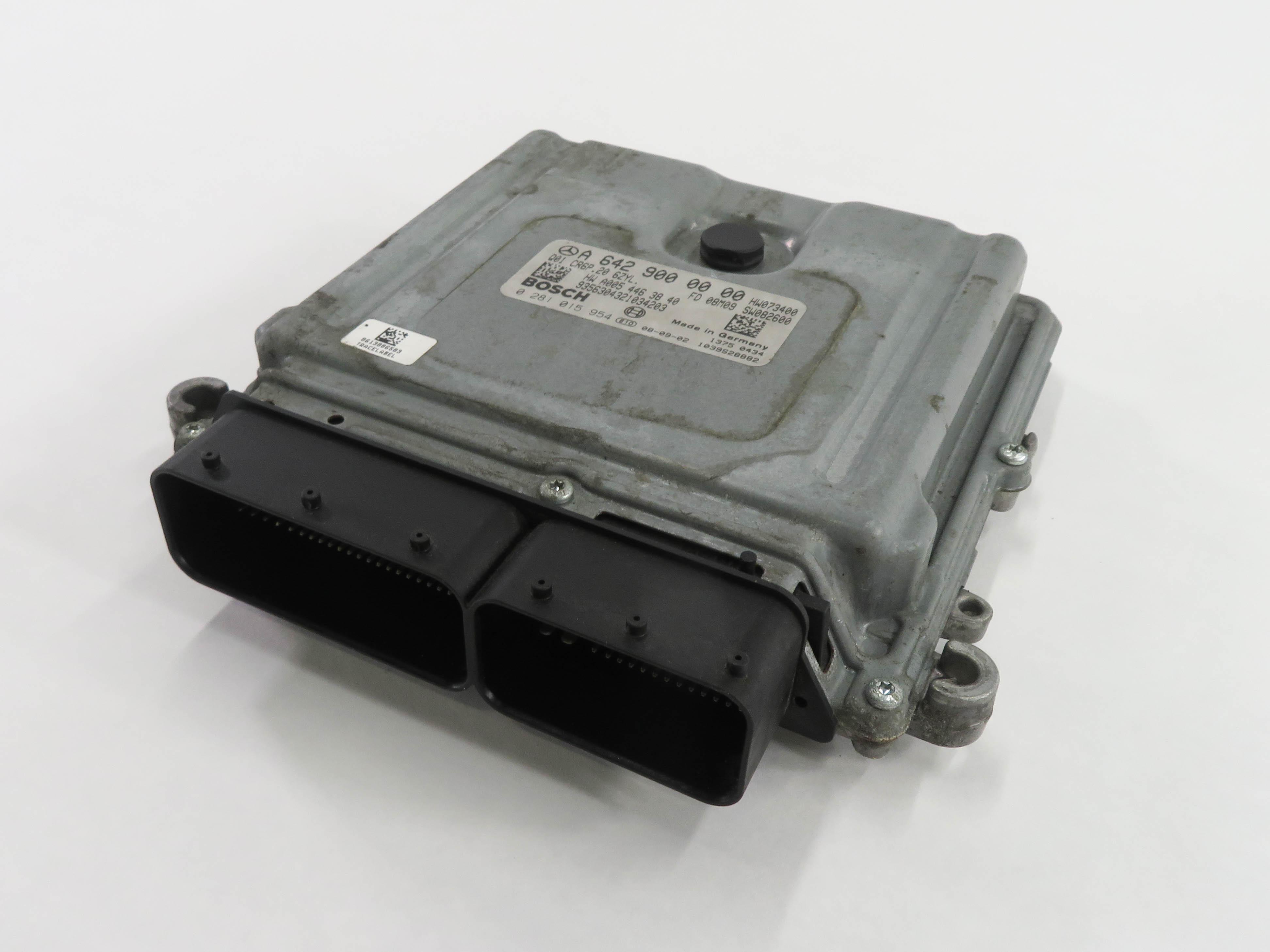 09-12 MERCEDES GL350 R320 (X164 W251) 3.0L OM642 DIESEL ENGINE CONTROL MODULE — exact item pictured