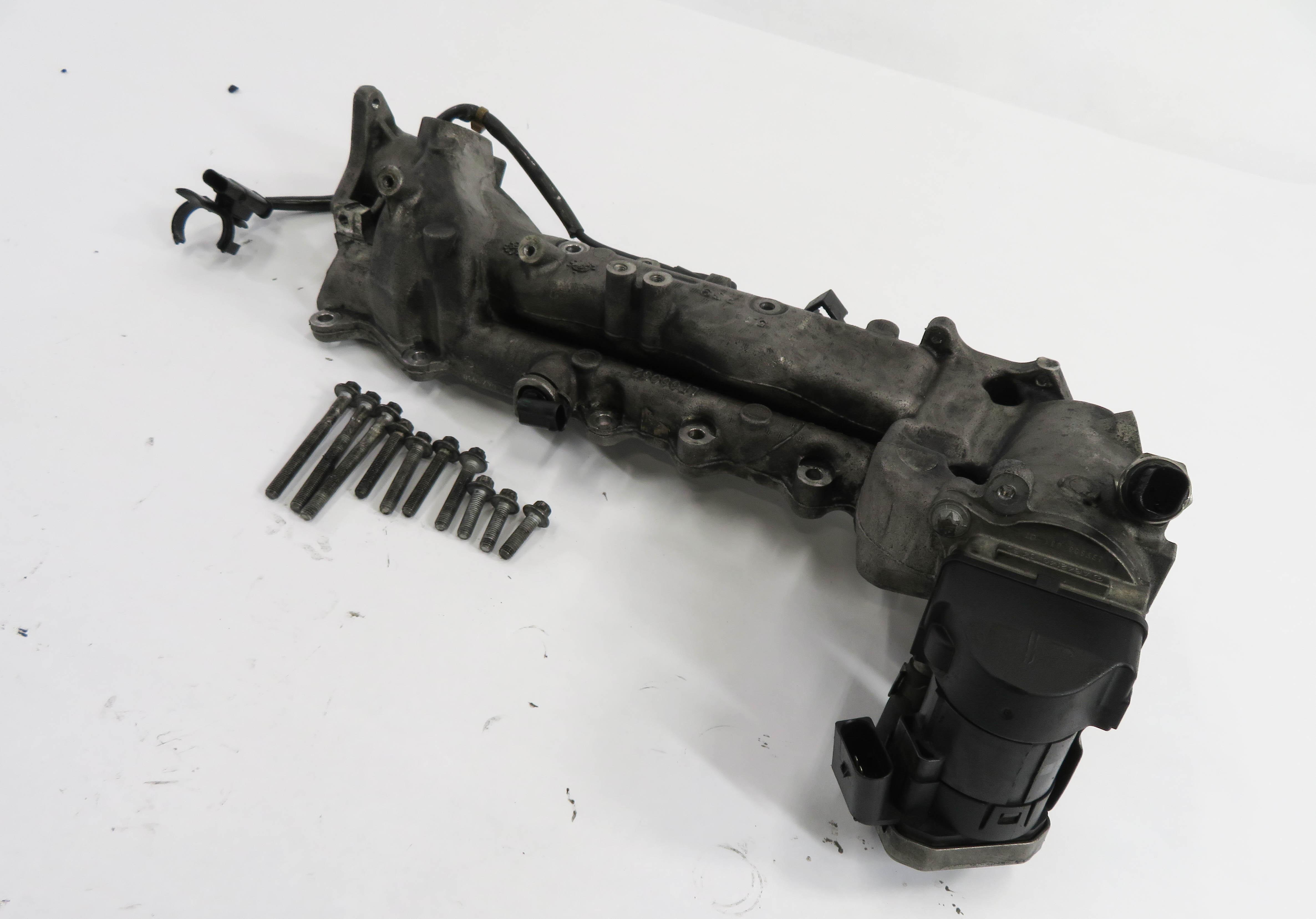 09-17 MERCEDES GL320 GL350 ML320 ML350 R350 3.0L DIESEL - LEFT INTAKE MANIFOLD — exact item pictured