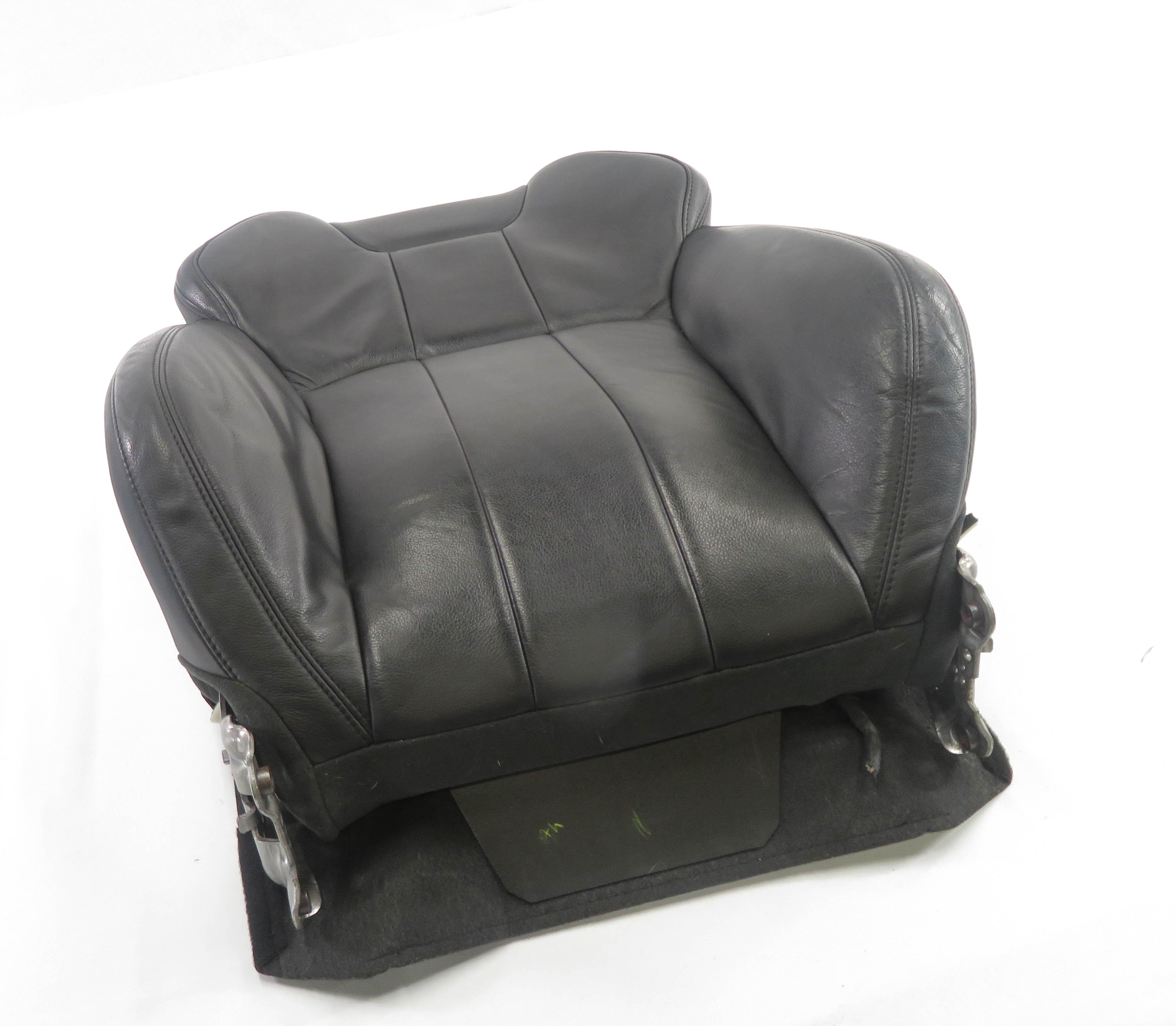 2017 RANGE ROVER EVOQUE (L538) LEFT DRIVER UPPER TOP SEAT CUSHION (EBONY BLACK) — exact item pictured