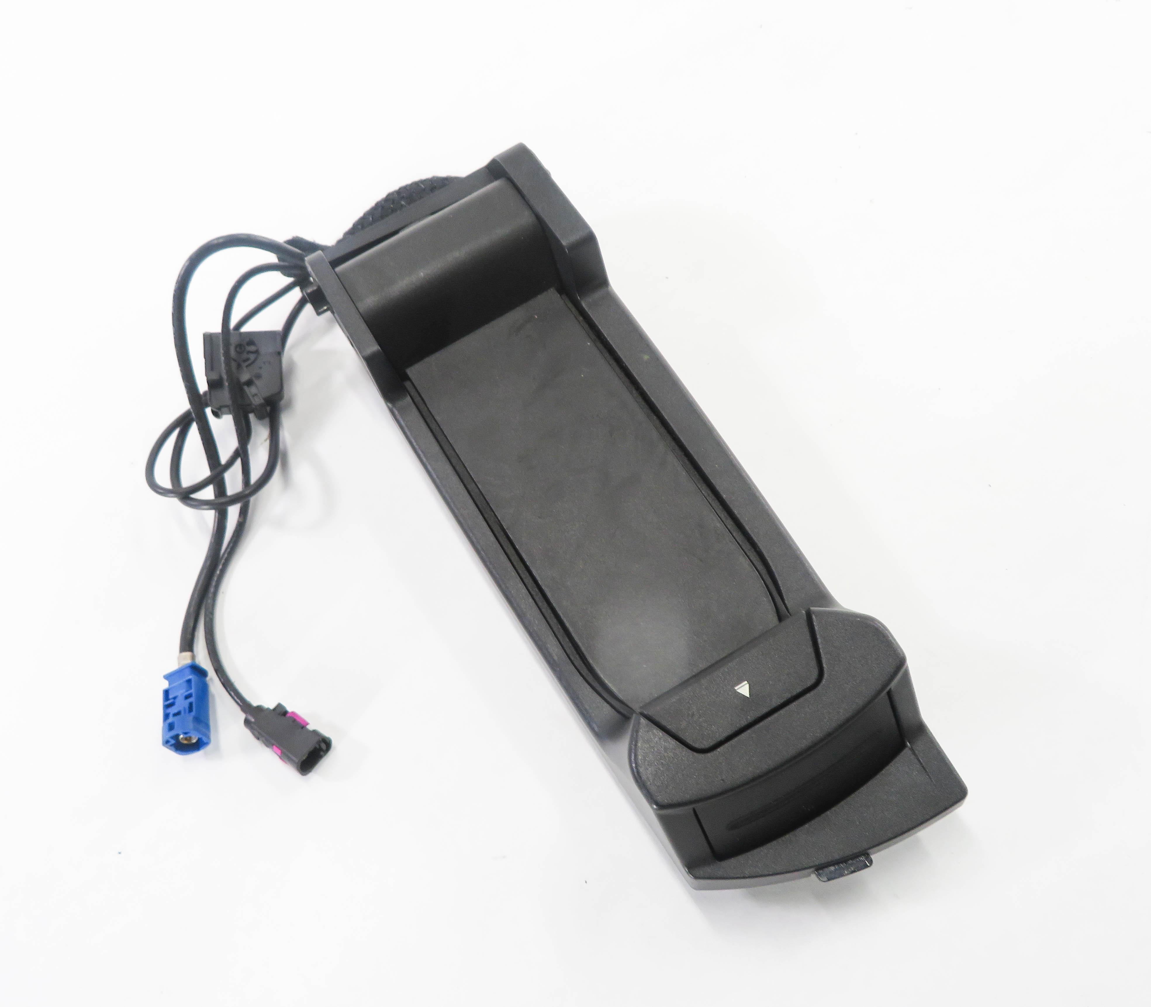 2011 BMW ACTIVEHYBRID 7 (F04) FRONT CENTER CONSOLE SNAP IN PHONE CRADLE HOLDER — exact item pictured