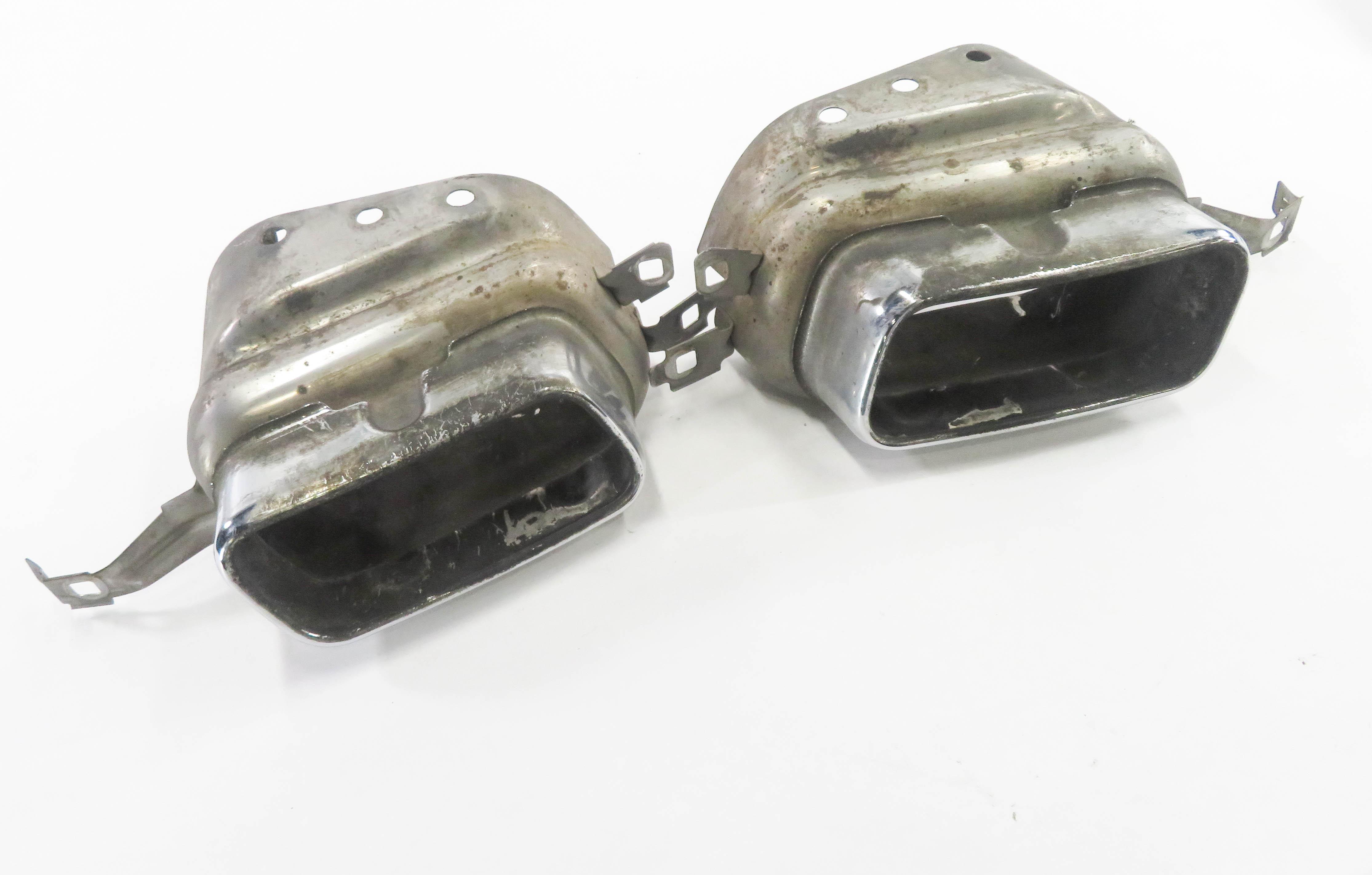 2011 BMW ACTIVEHYBRID 7 (F04) EXHAUST TIP SET-2 — exact item pictured