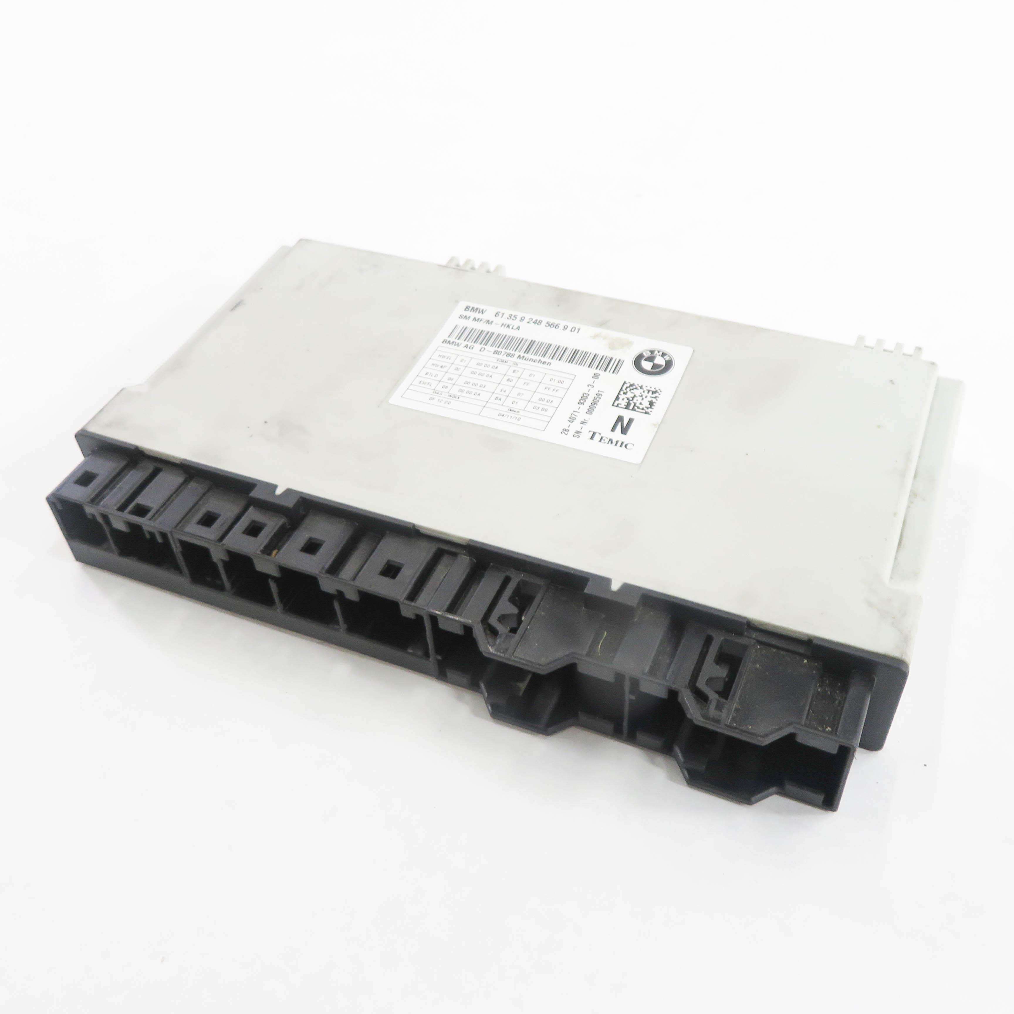 2010-2017 BMW 528i 535i 550i 650i 740i 750i (F01 F10) COMFORT MEMORY SEAT MODULE — exact item pictured