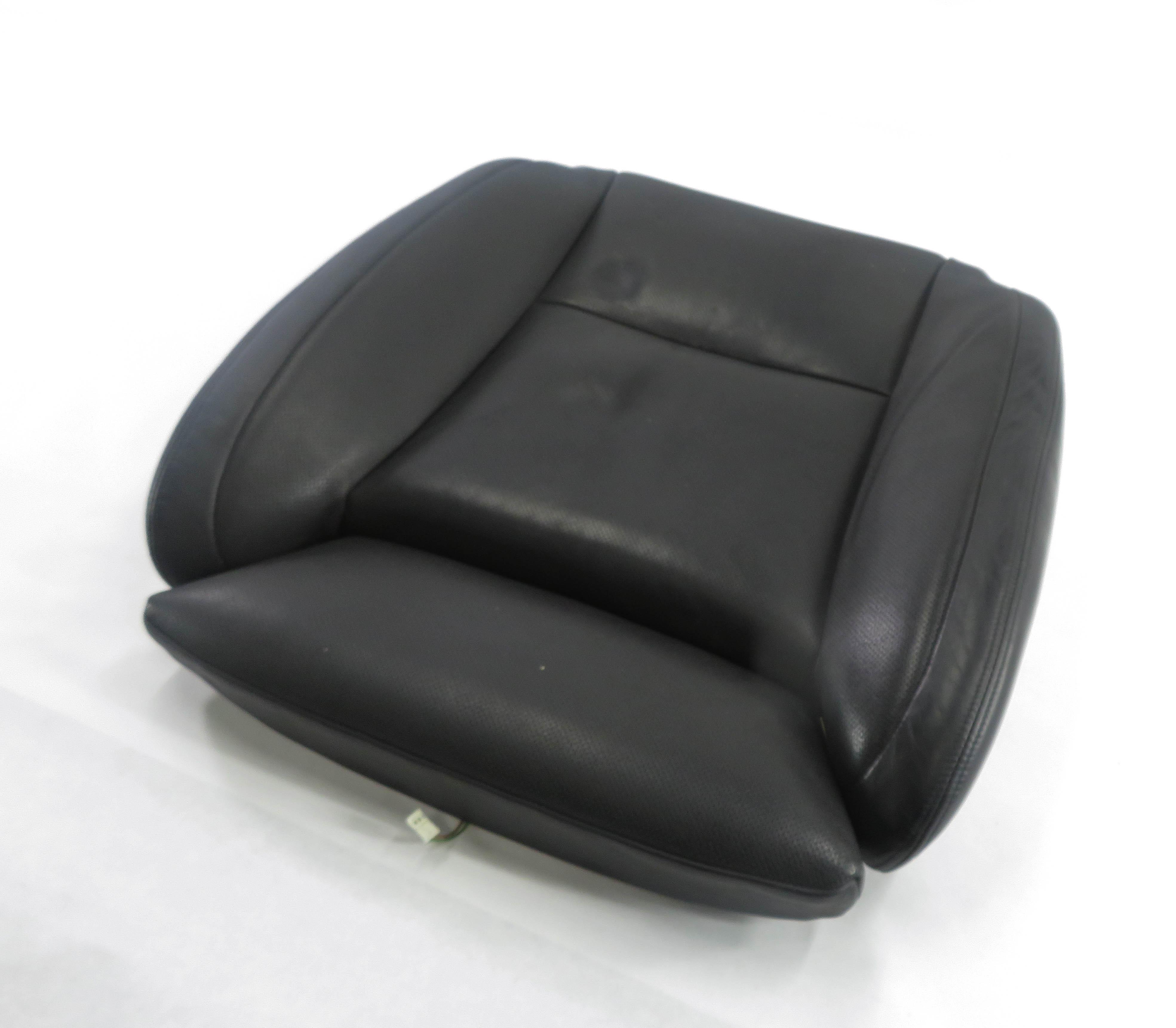 2011 BMW ACTIVEHYBRID 7 (F04) DRIVER - LOWER BOTTOM HEATED SEAT CUSHION (BLACK) — exact item pictured