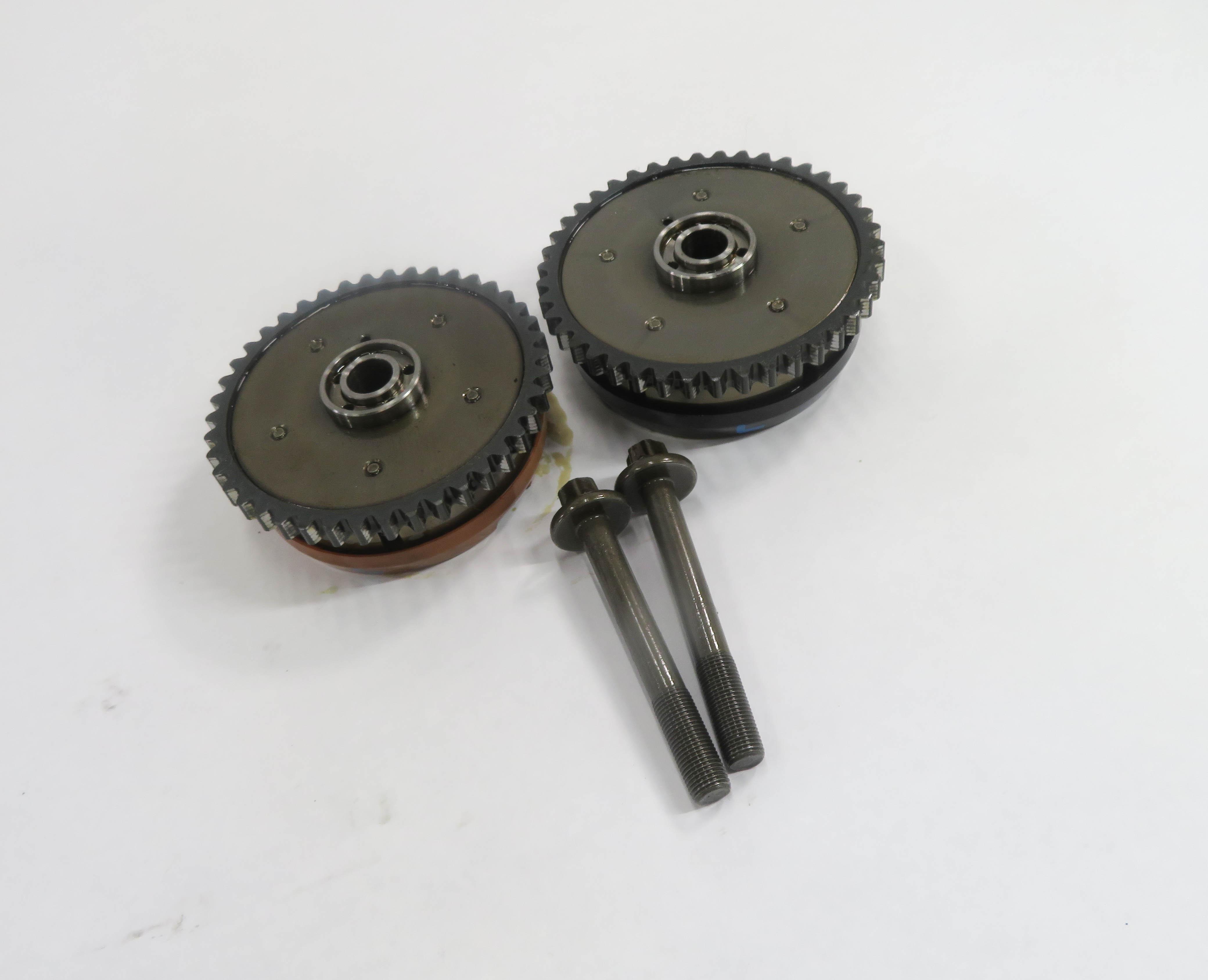 2011 BMW ACTIVEHYBRID 7 (F04) 4.4L N63 ENGINE - INTAKE & EXHAUST TIMING GEAR SET — exact item pictured
