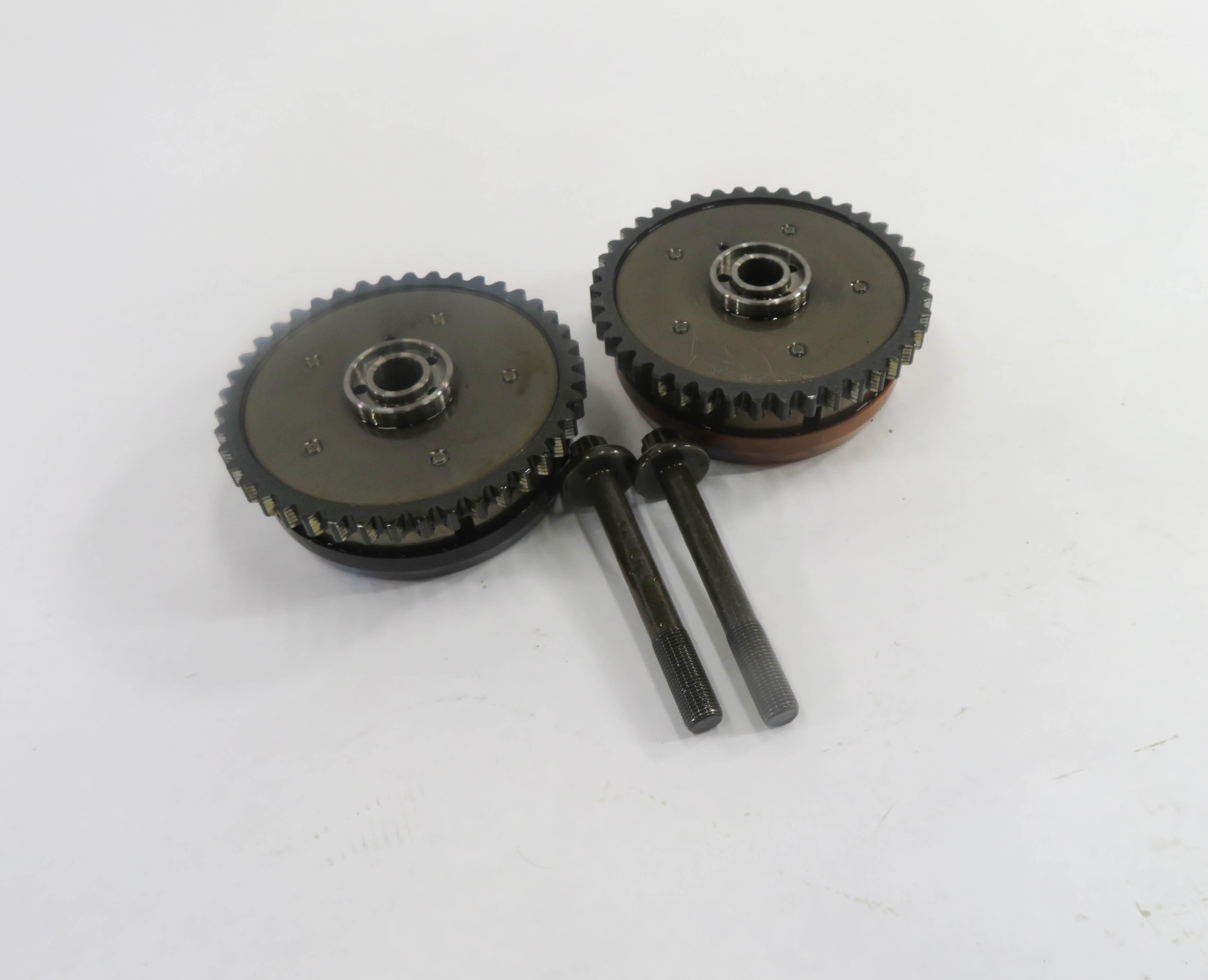 2011 BMW ACTIVEHYBRID 7 (F04) 4.4L N63 ENGINE - INTAKE & EXHAUST TIMING GEAR SET — exact item pictured