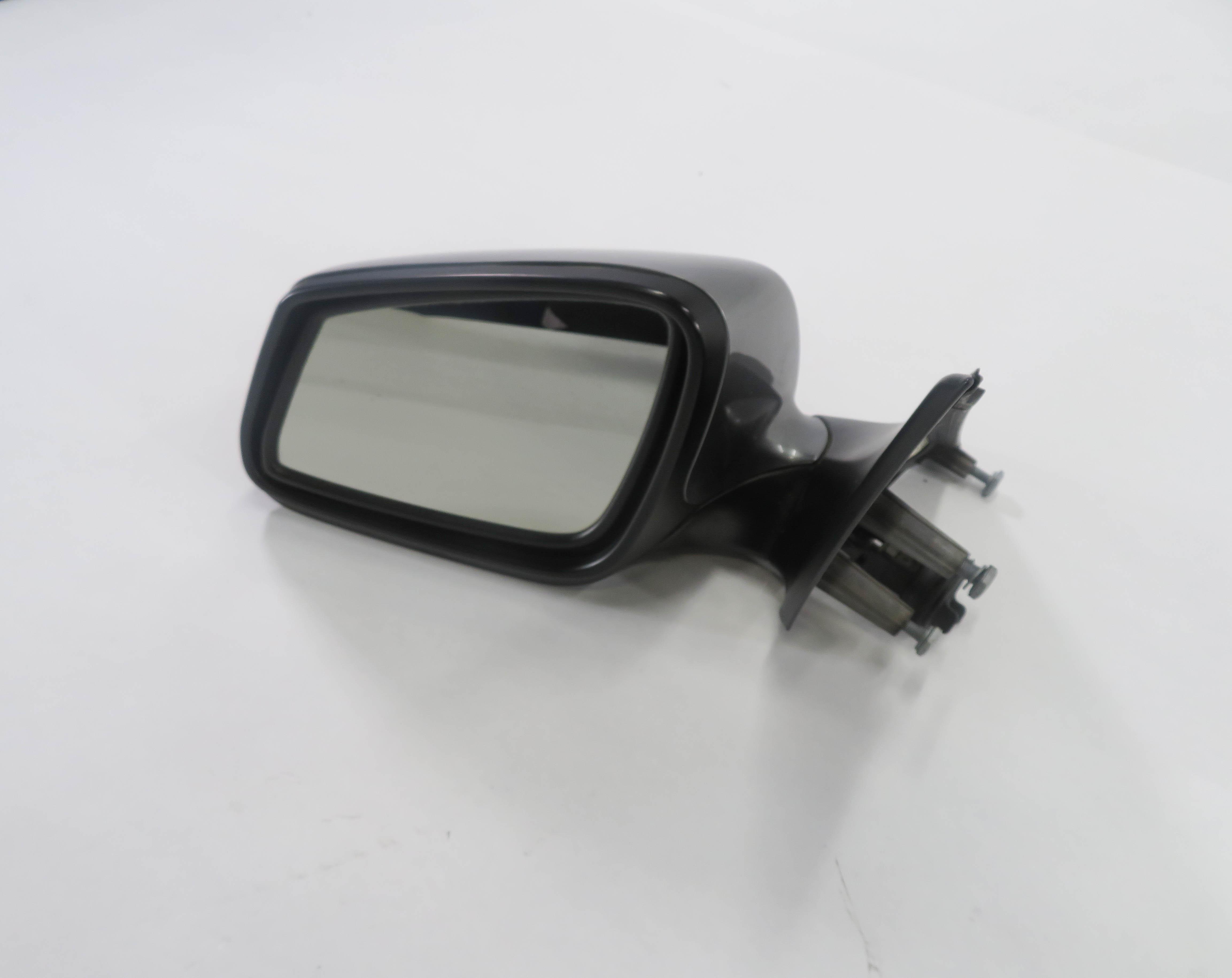 09-12 BMW 740i 750i 760i (F01) LEFT P-FOLD HEATED AUTODIM DOOR MIRROR (GRAY A52) — exact item pictured