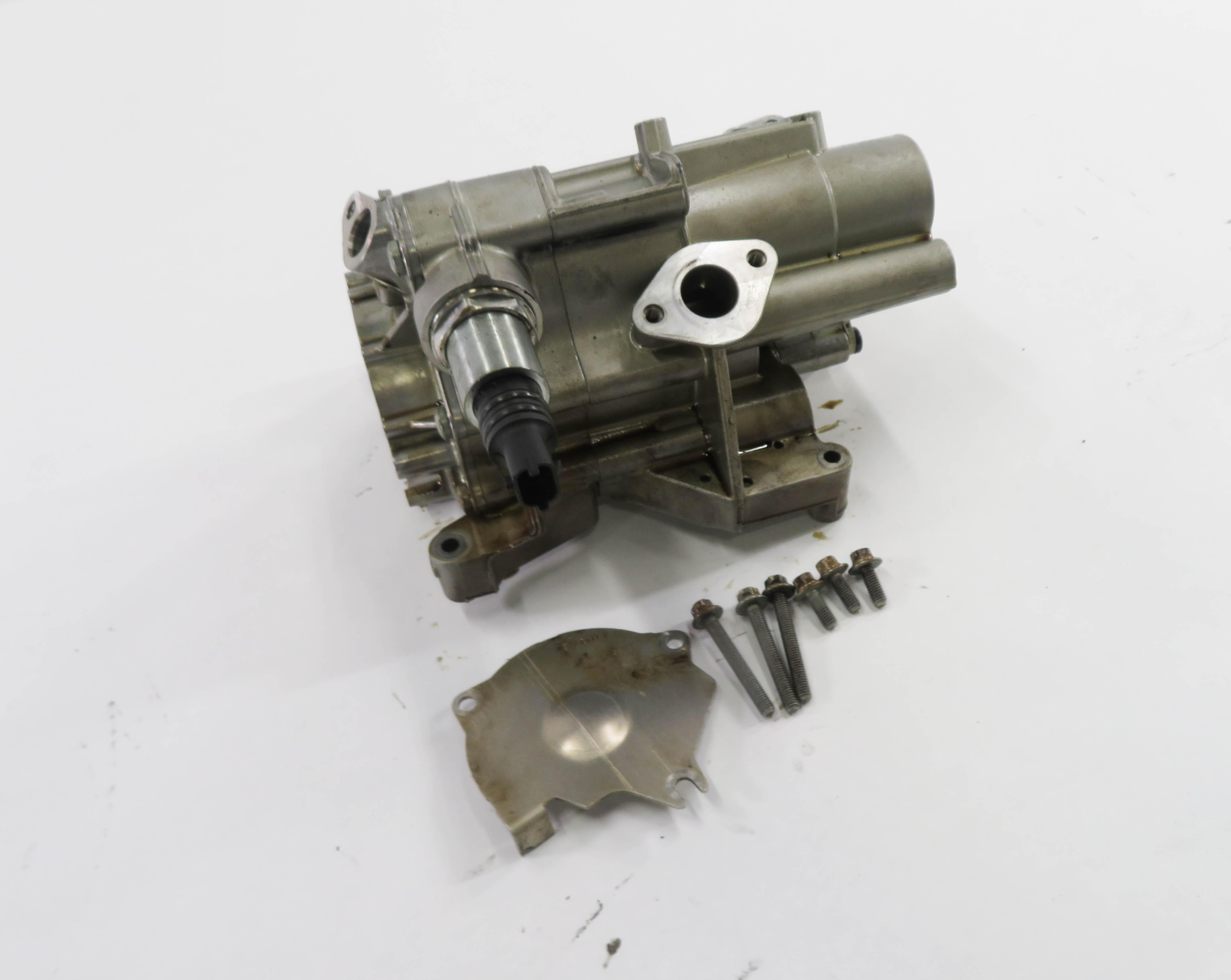 2008 PORSCHE CAYENNE (957) 4.8L TWIN TURBO ENGINE - MOTOR OIL FLUID PUMP — exact item pictured
