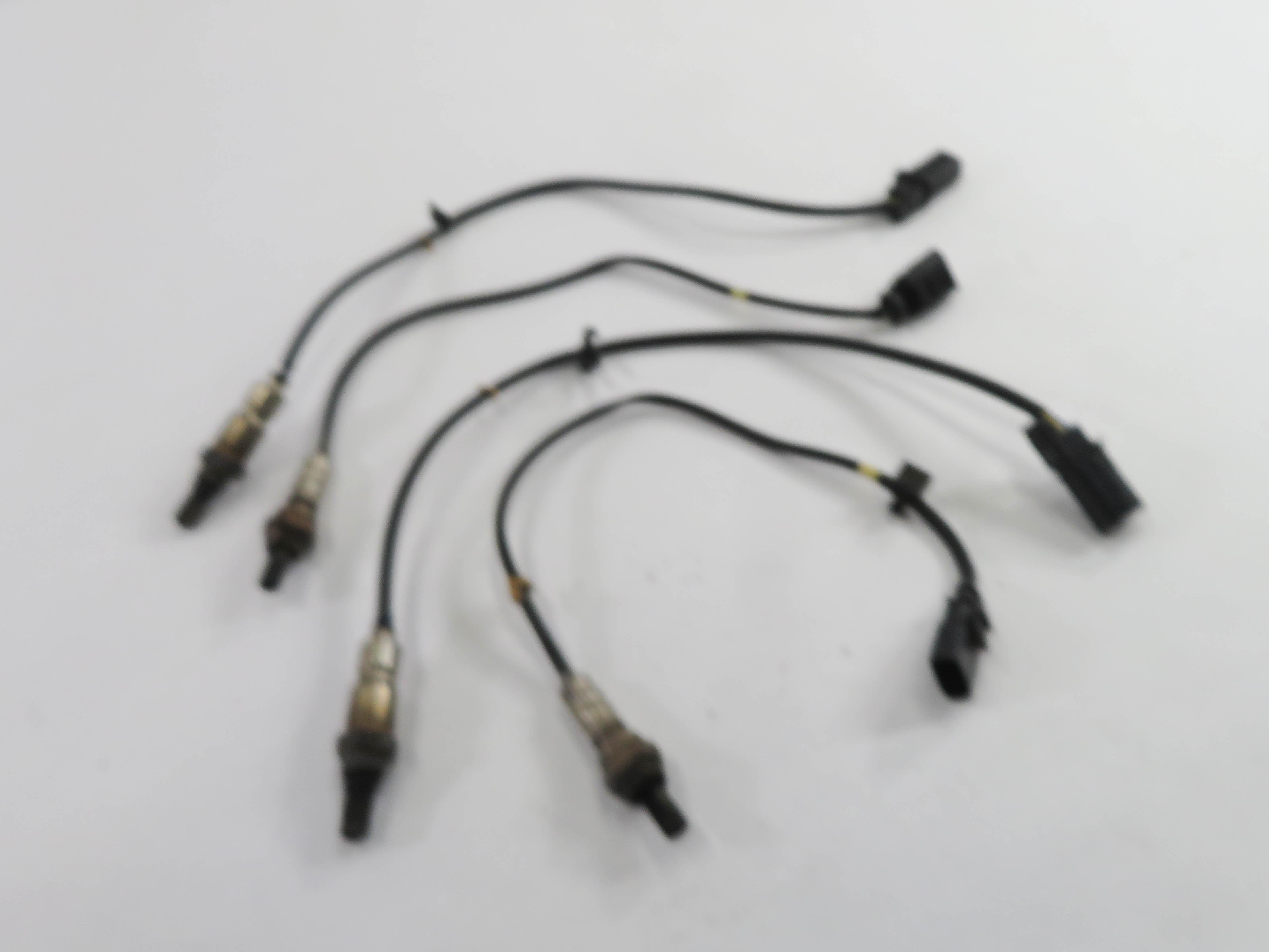 2012 AUDI A6 (C7) 3.0L SUPERCHARGED ENGINE - O2 OXYGEN LAMBDA PROBE SENSOR SET — exact item pictured