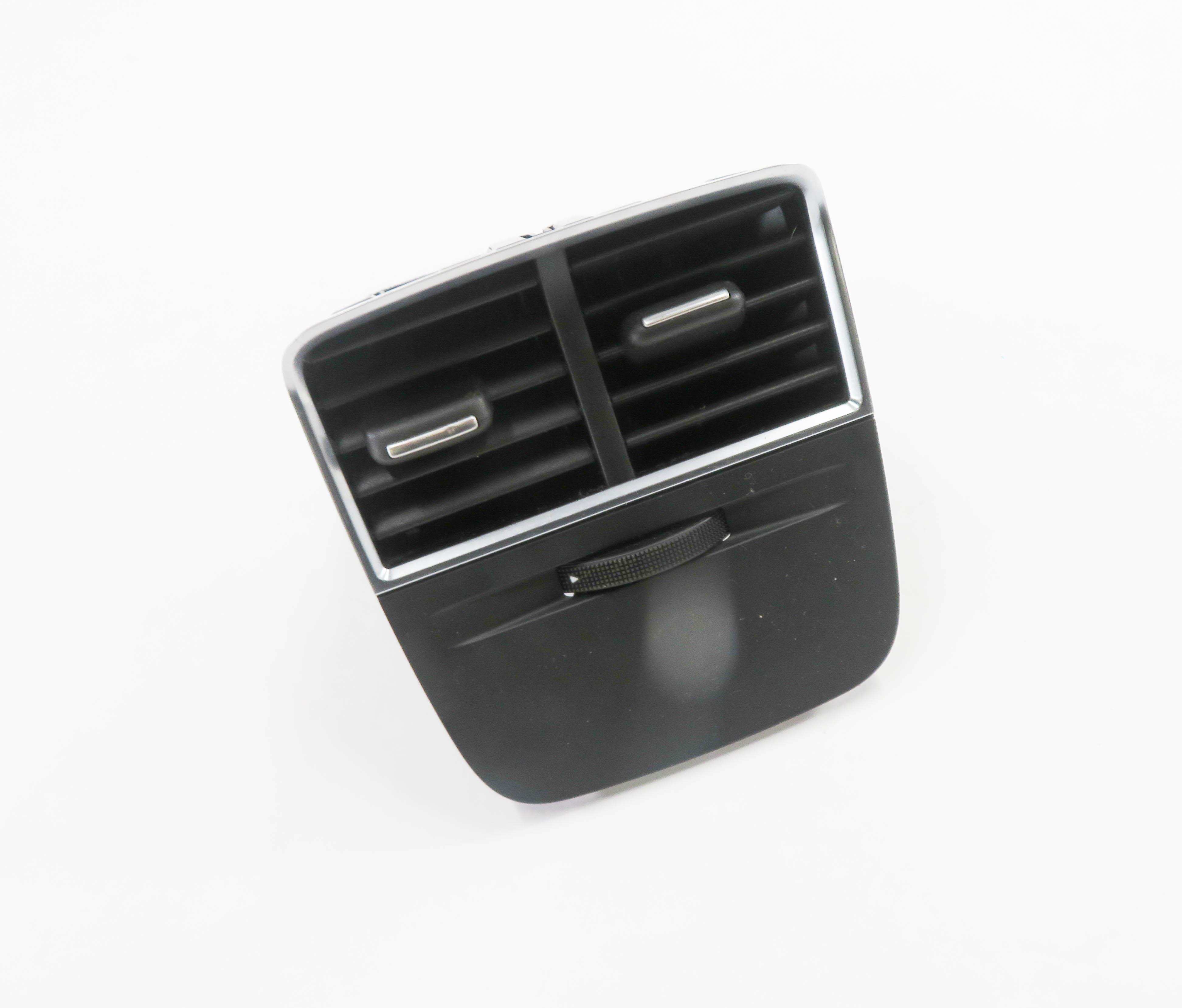 2015 AUDI A3 (8V) REAR CENTER CONSOLE HEATER A/C AIR VENT (BLACK) — exact item pictured