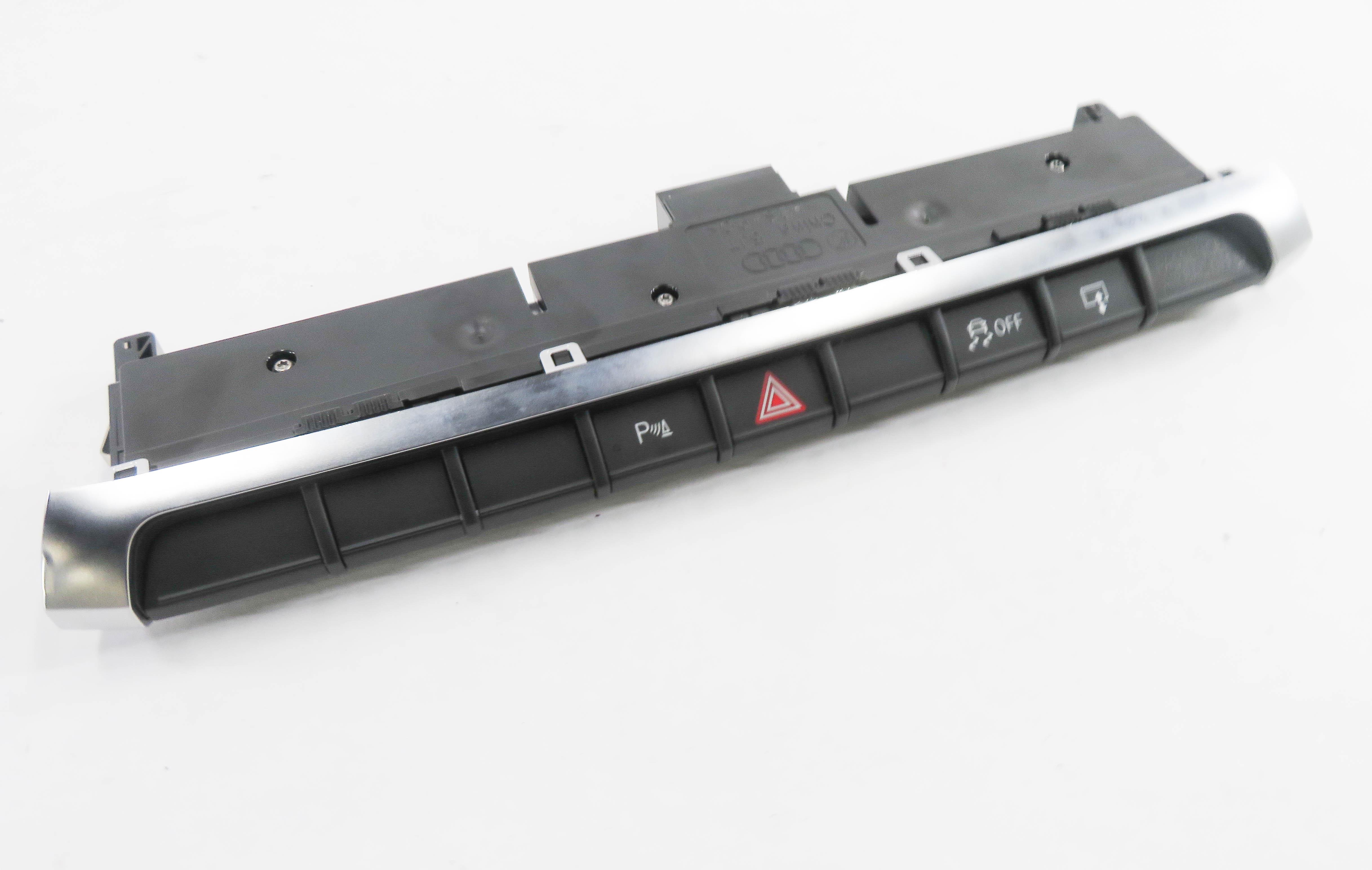 2015 AUDI A3 (8V) TRACTION CONTROL PDC HAZARD LIGHT LAMP SWITCH BUTTON PANEL — exact item pictured