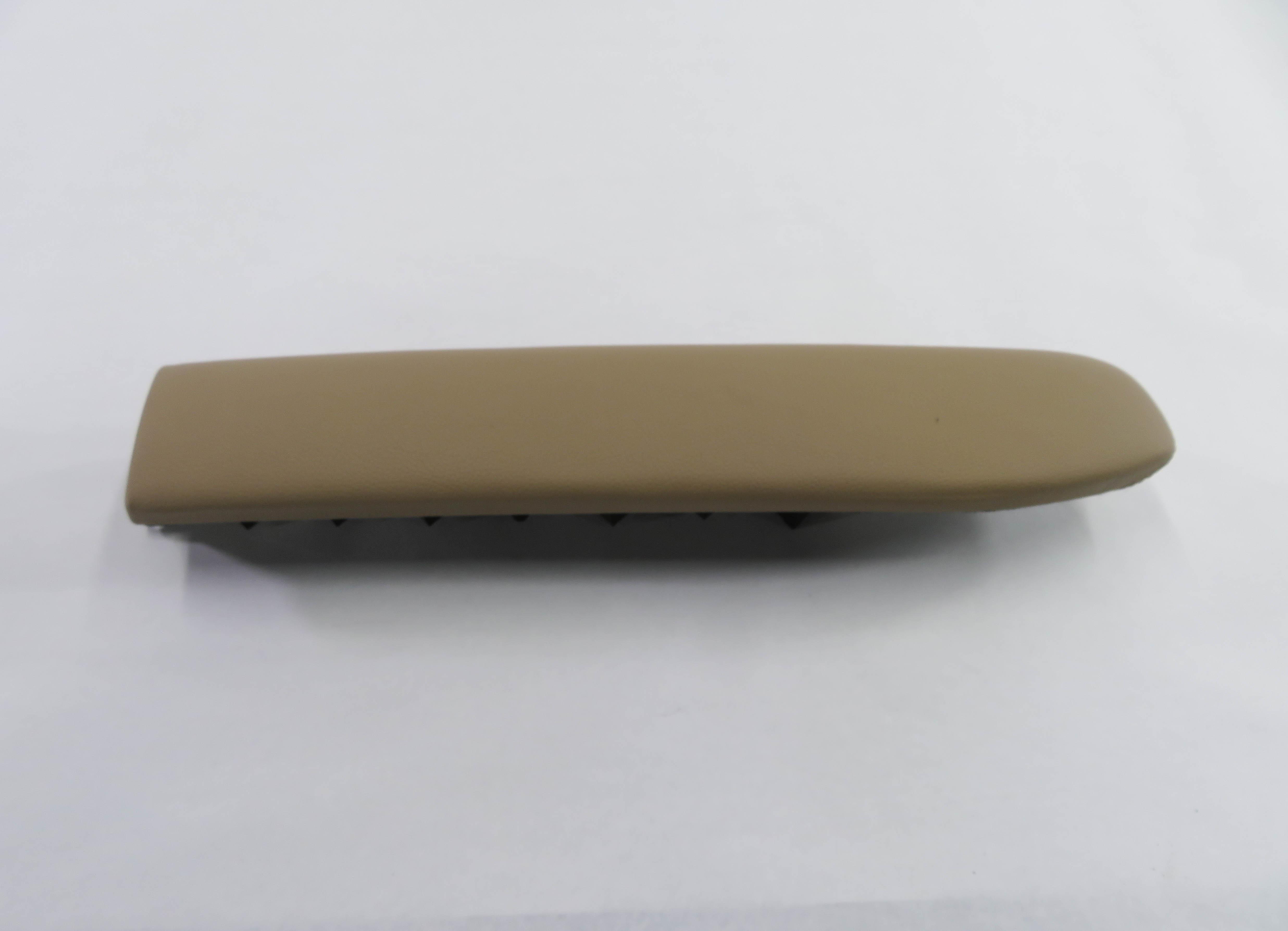 2012 MERCEDES S550 (W221) LEFT REAR DOOR ARMREST (BROWN LEATHER 214A) — exact item pictured