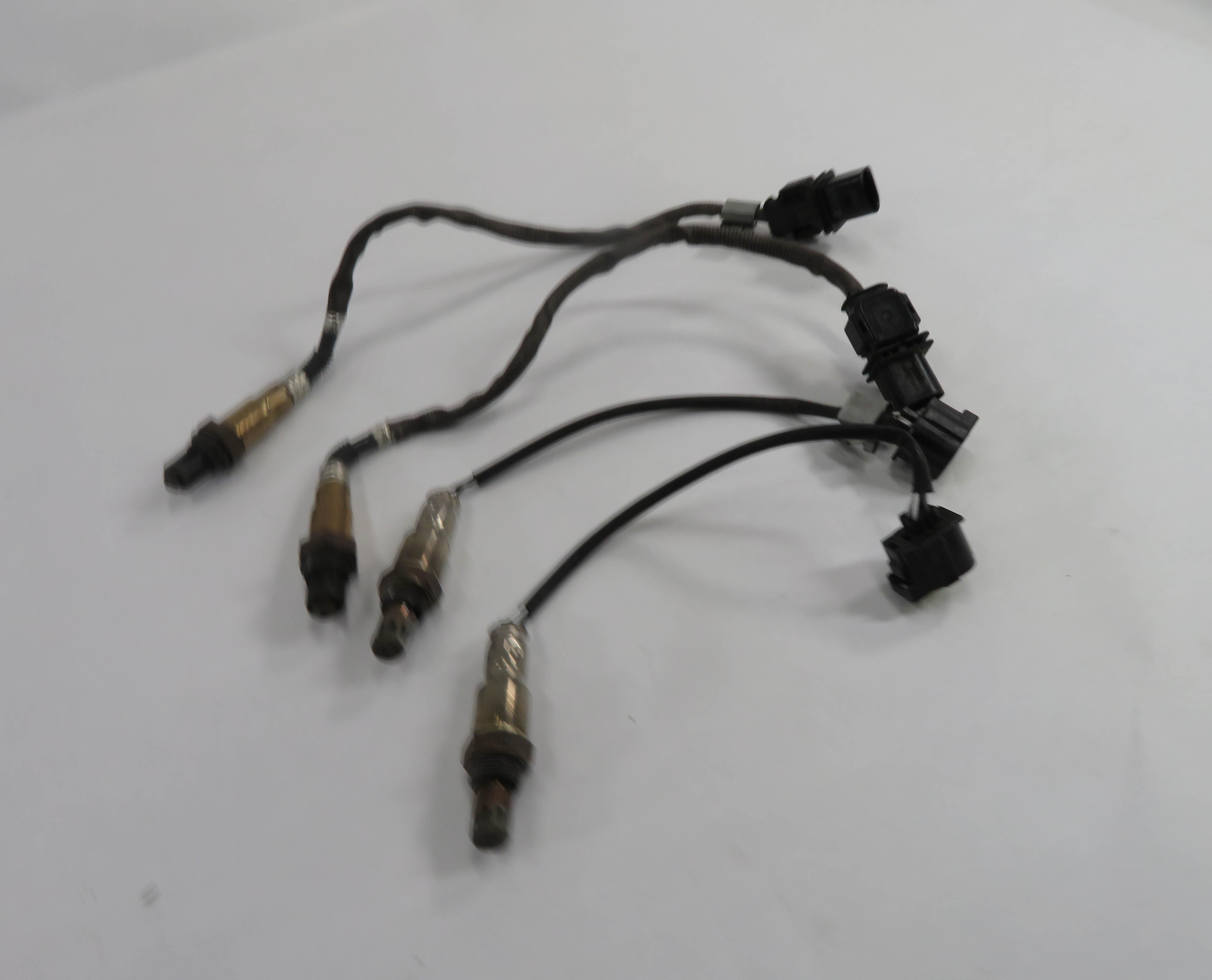 2012 MERCEDES S550 (W221) 4.6L TWIN TURBO ENGINE - O2 OXYGEN SENSOR SET-4 — exact item pictured