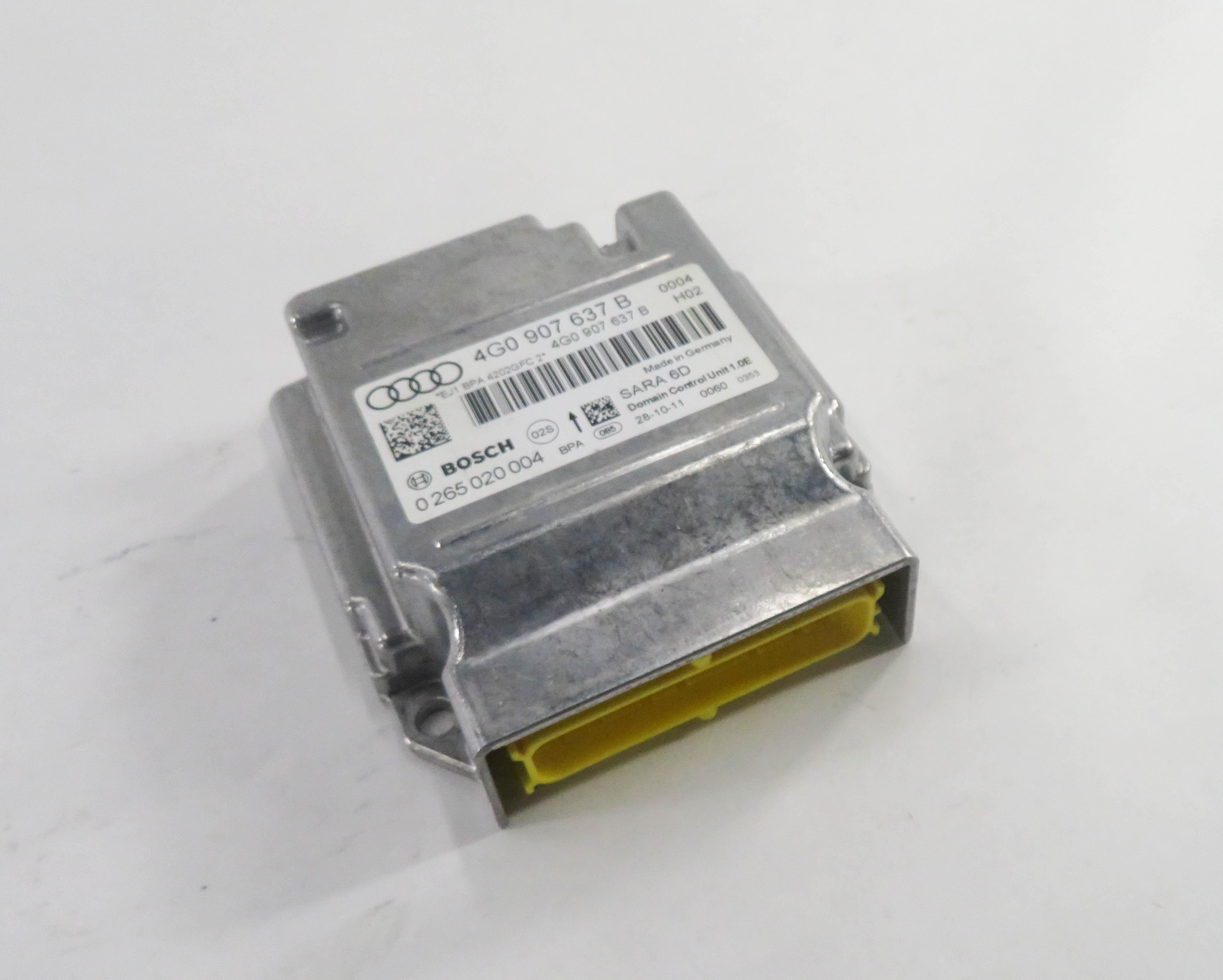 2012 AUDI A7 (C7) YAW TURN ACCELERATION ACCLERATOR RATE SPEED SENSOR MODULE — exact item pictured