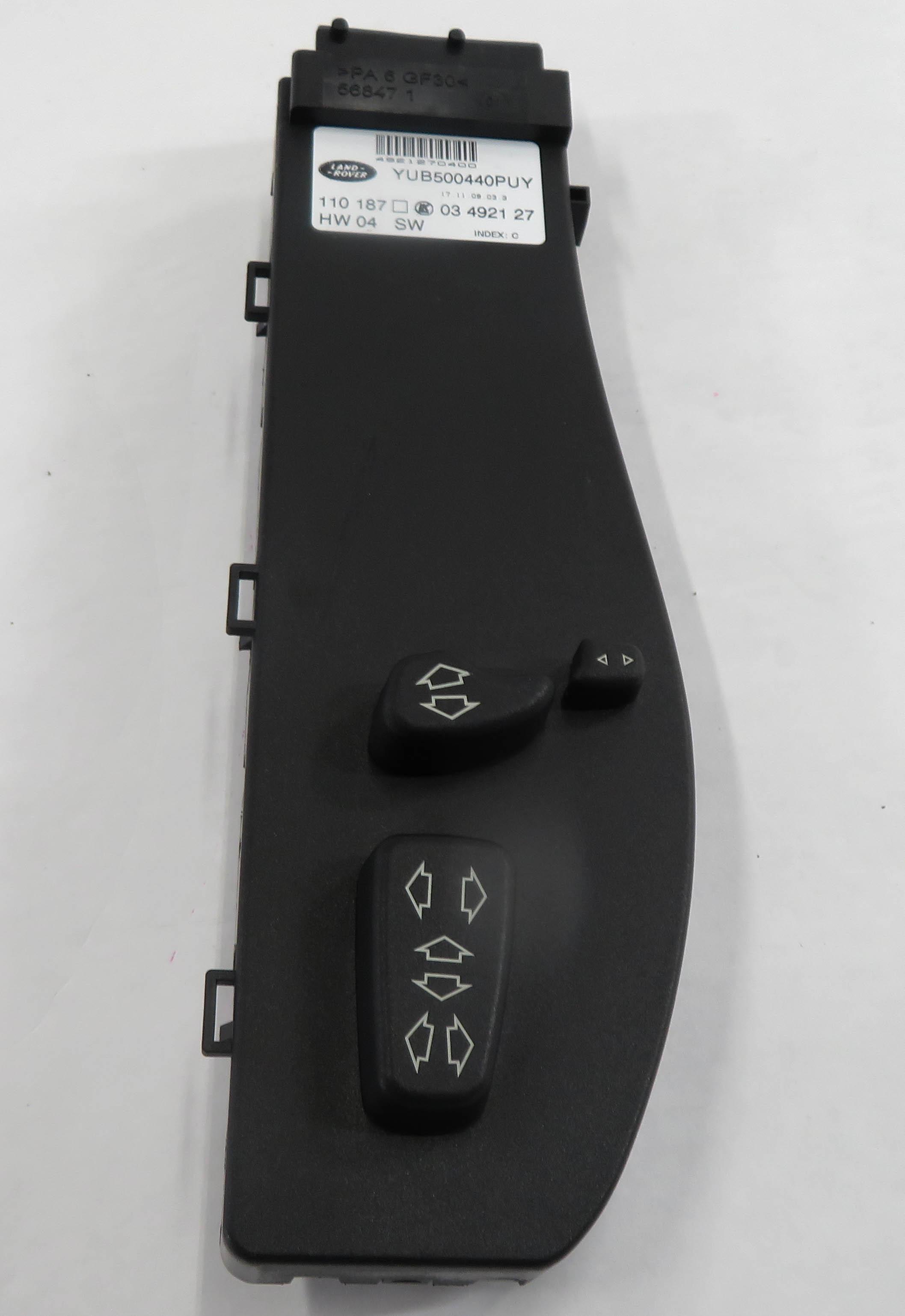 2010 RANGE ROVER (L322) RIGHT FRONT PASSENGER SEAT ADJUSTMENT SWITCH — exact item pictured