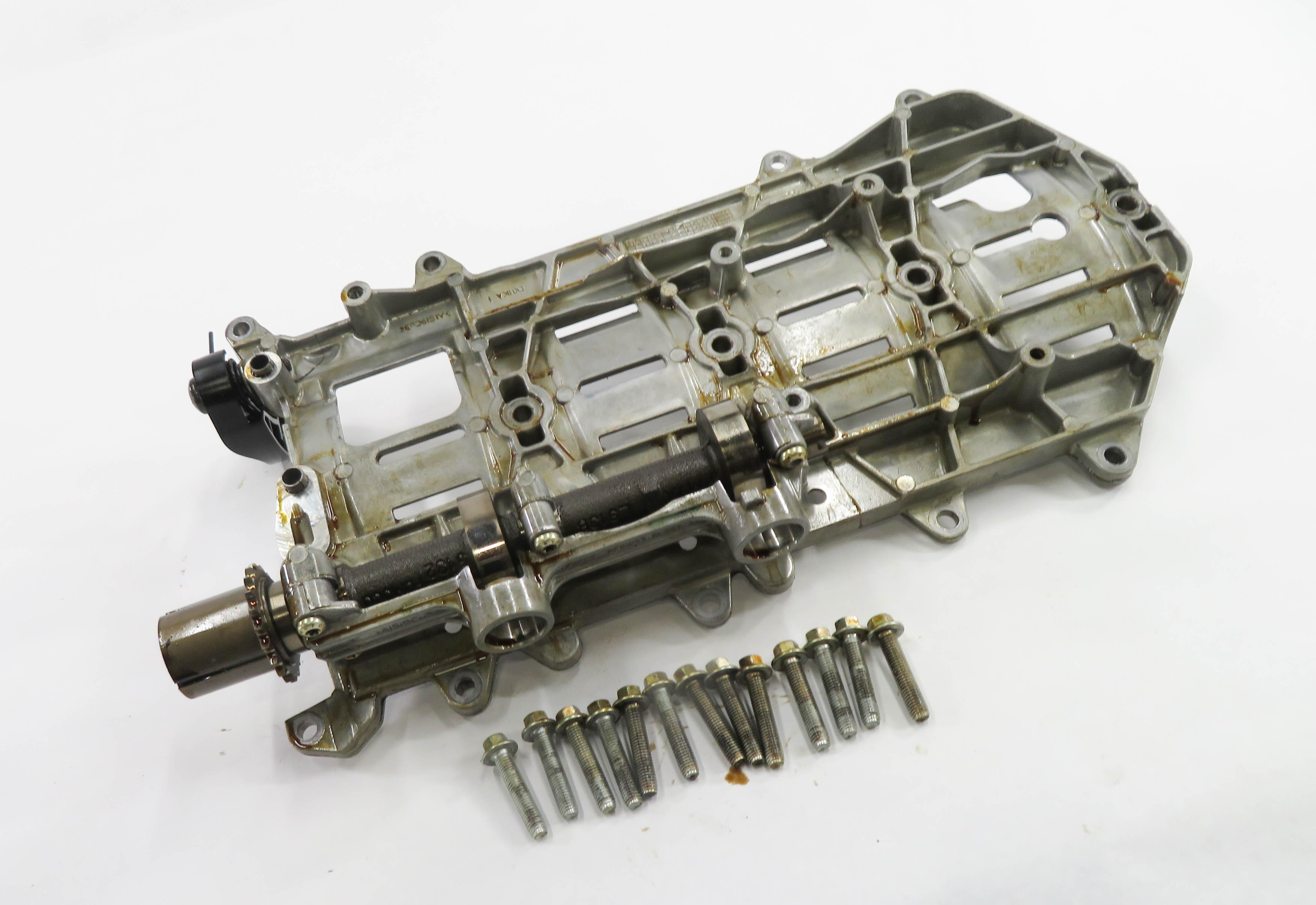 2010 RANGE ROVER (L322) 5.0L AJ133 V8 ENGINE - OIL PAN BAFFLE TRAY — exact item pictured