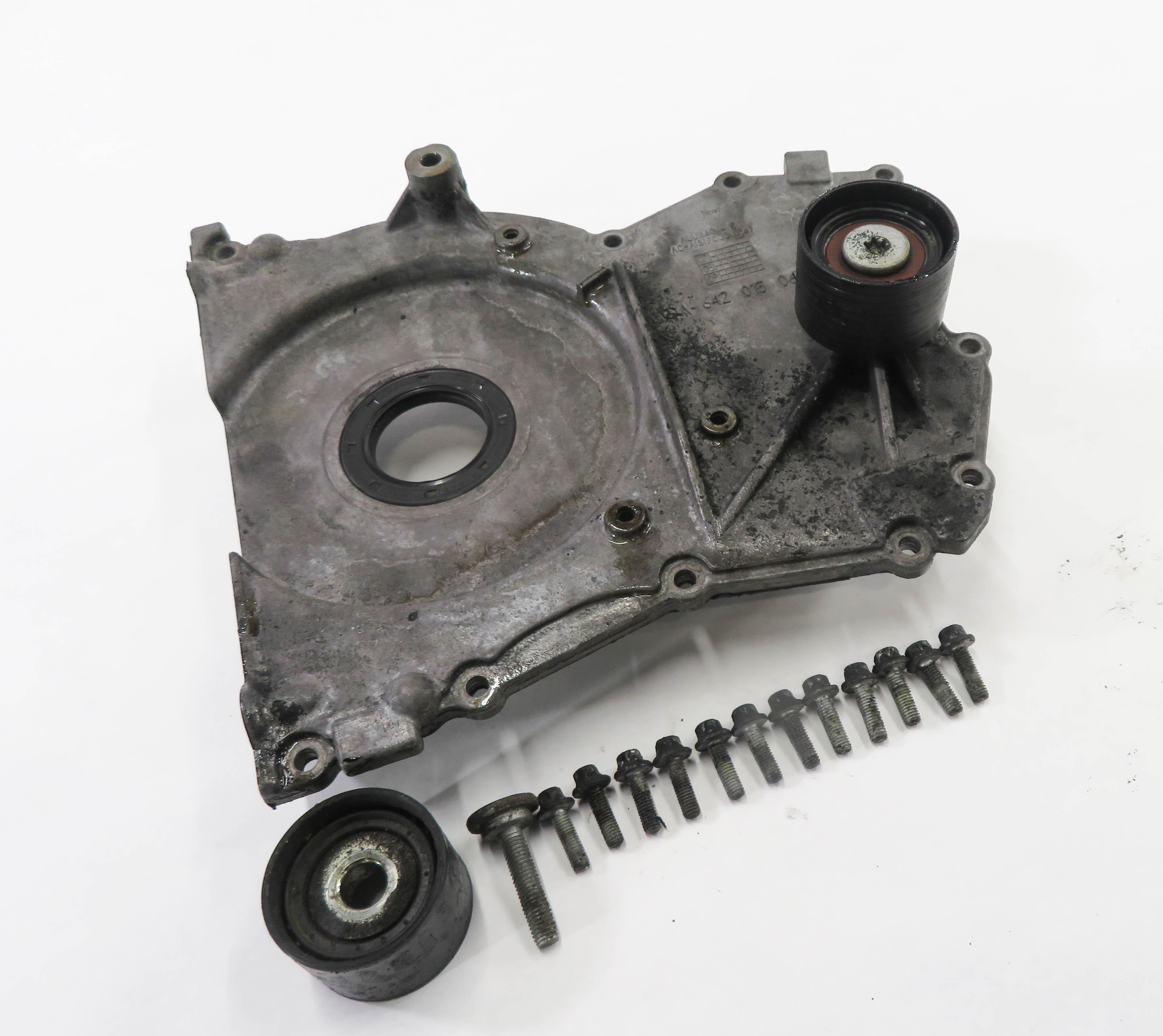 2007-2009 MERCEDES GL320 ML320 R320 (X164 W164) 3.0L OM642 DIESEL - TIMING COVER — exact item pictured