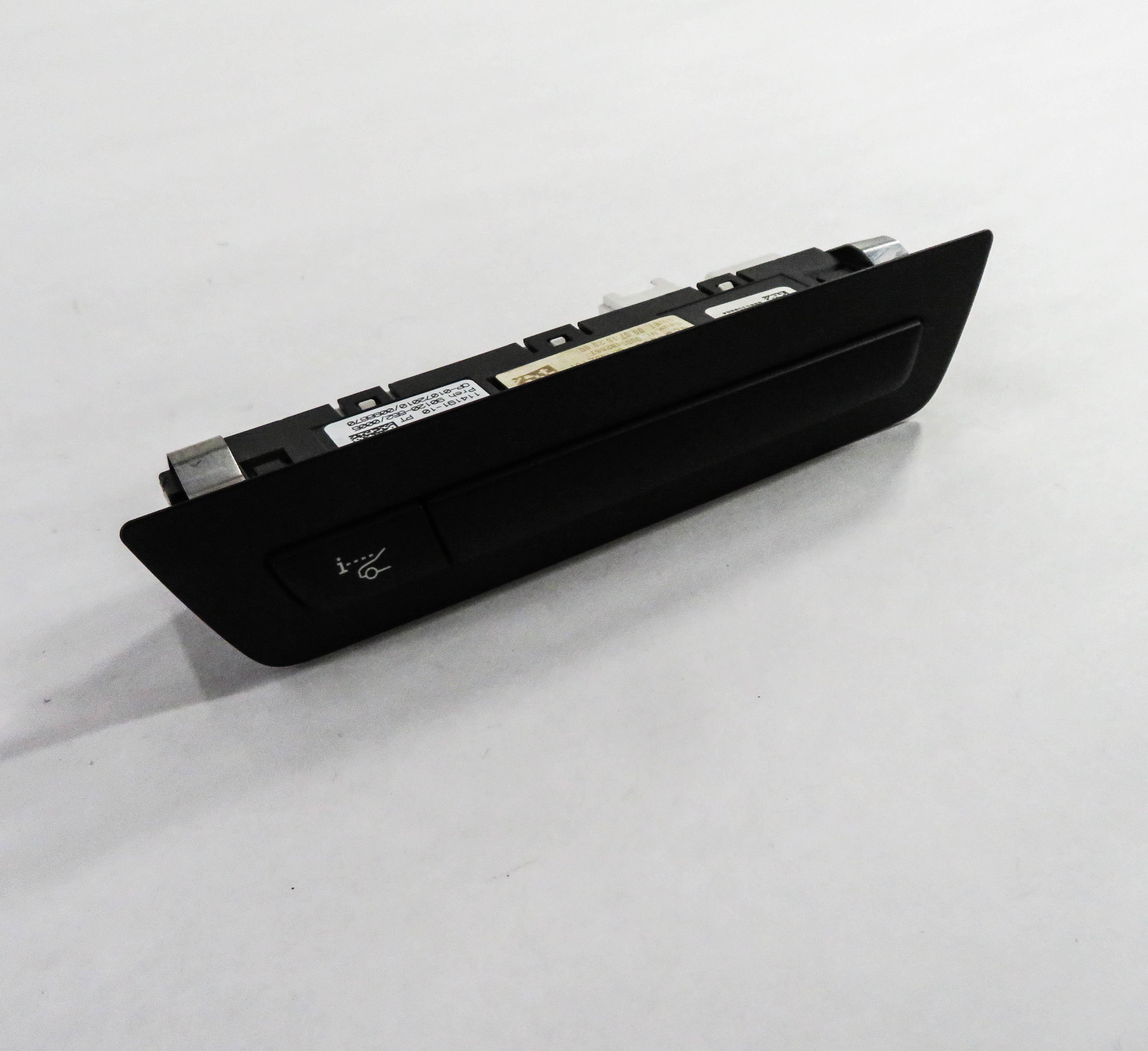 2011 BMW 750i (F01) HUD HEADS UP DISPLAY SWITCH BUTTON (BLACK) — exact item pictured
