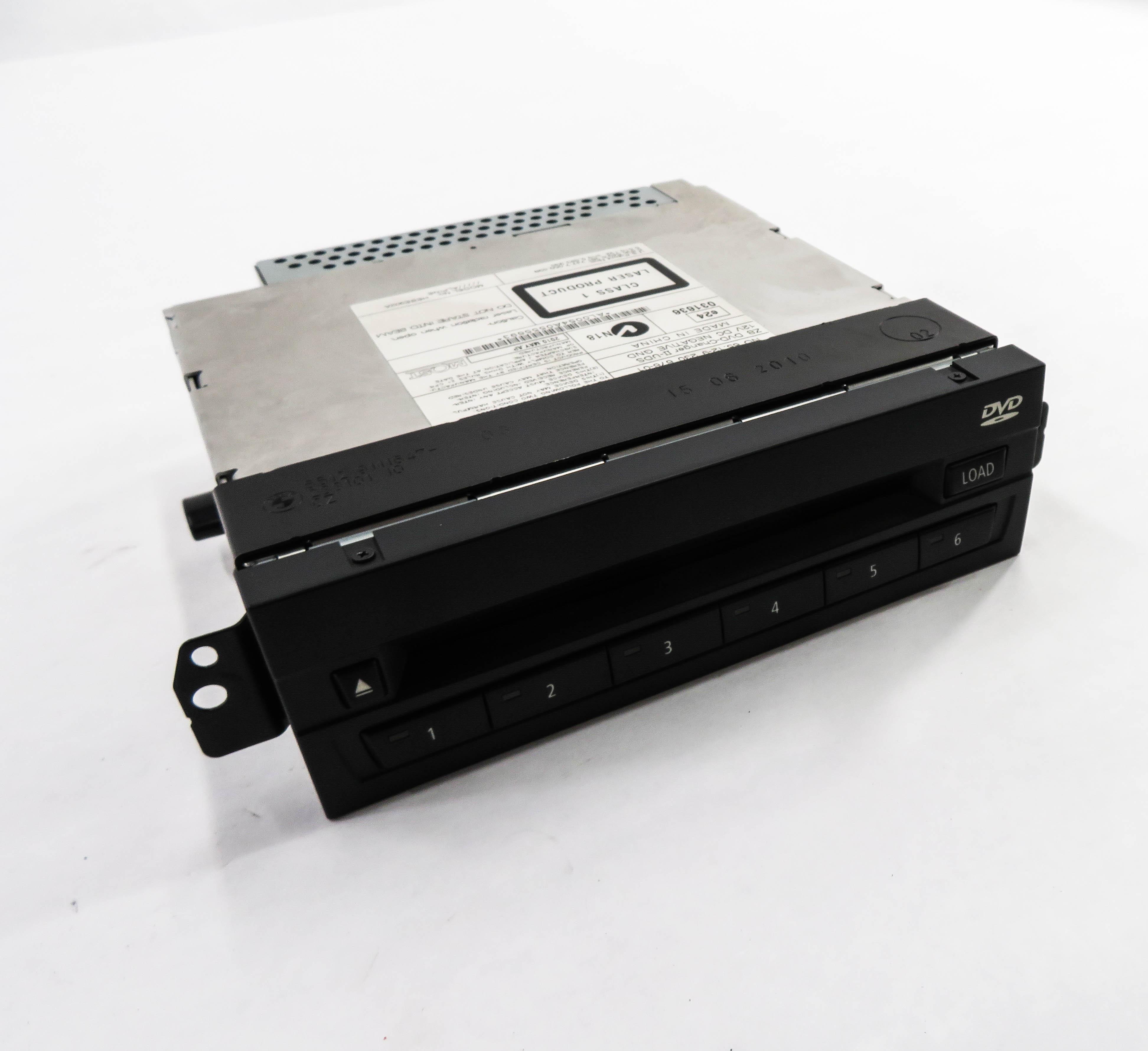 10-17 BMW 328i 335i 528i 535i 550i 640i 650i 740i 750i X3 - 6 DISC DVD CHANGER — exact item pictured