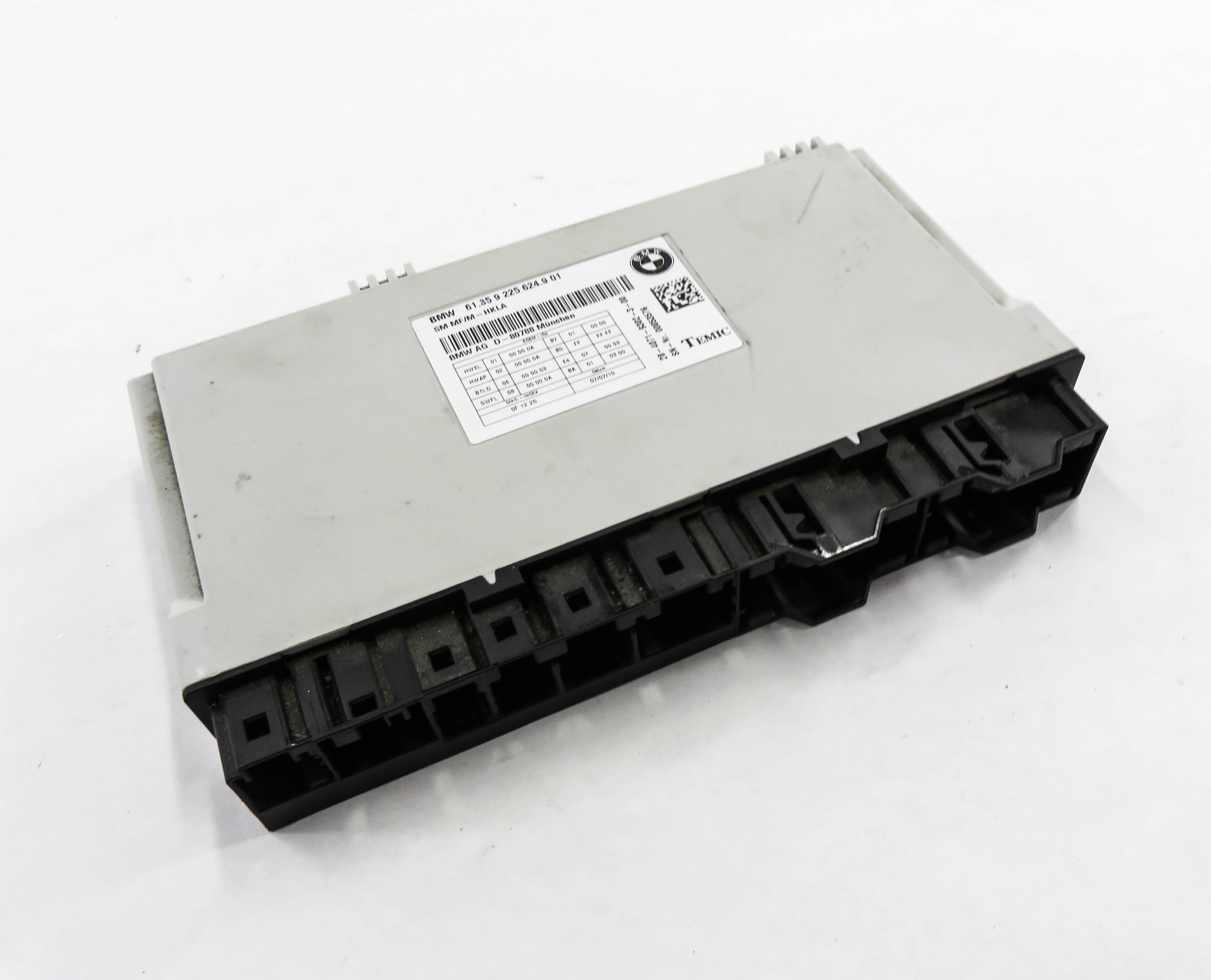 2010-2017 BMW 528i 535i 550i 650i 740i 750i (F01 F10) COMFORT MEMORY SEAT MODULE — exact item pictured