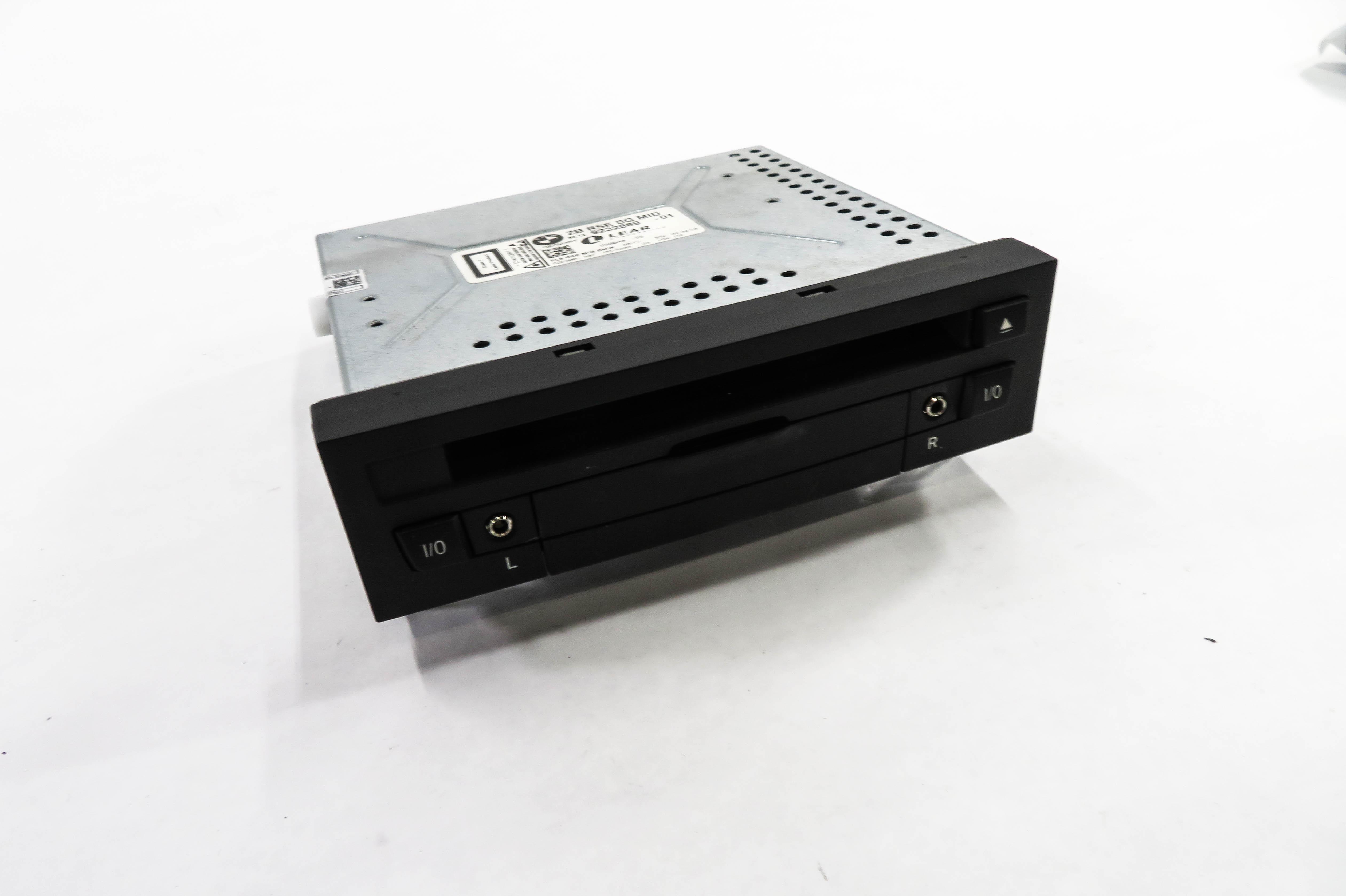 09-11 BMW 535iGT 550iGT 740i 750i 760i (F01 F02 F07) REAR DVD VIDEO DISC PLAYER — exact item pictured