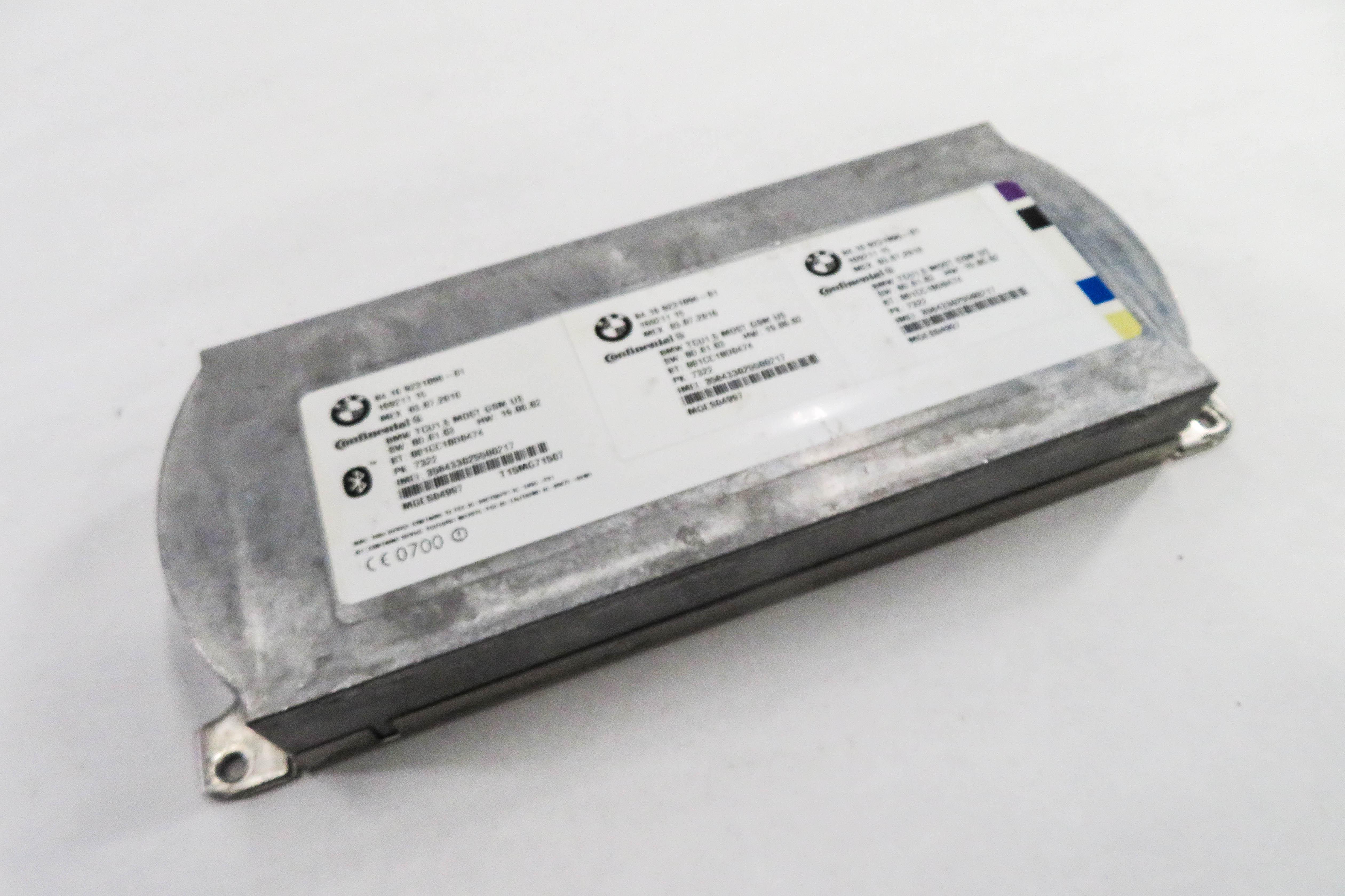 2011 BMW 750i (F01) BLUETOOTH TELEMATICS COMMUNICATION CONTROL MODULE — exact item pictured