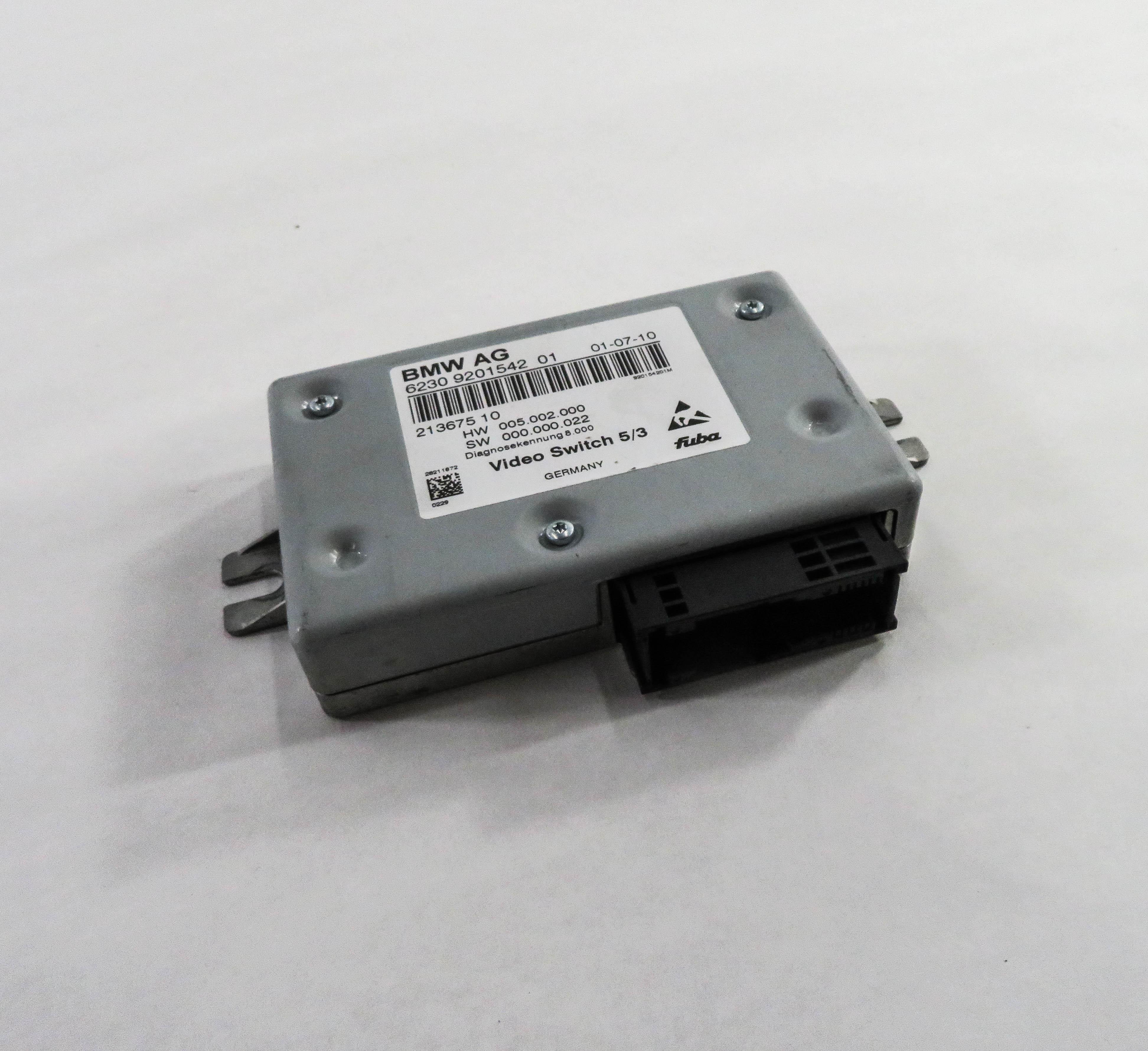 2011 BMW 750i (F01) DVD MULTIMEDIA VIDEO SWITCH CONTROL MODULE — exact item pictured