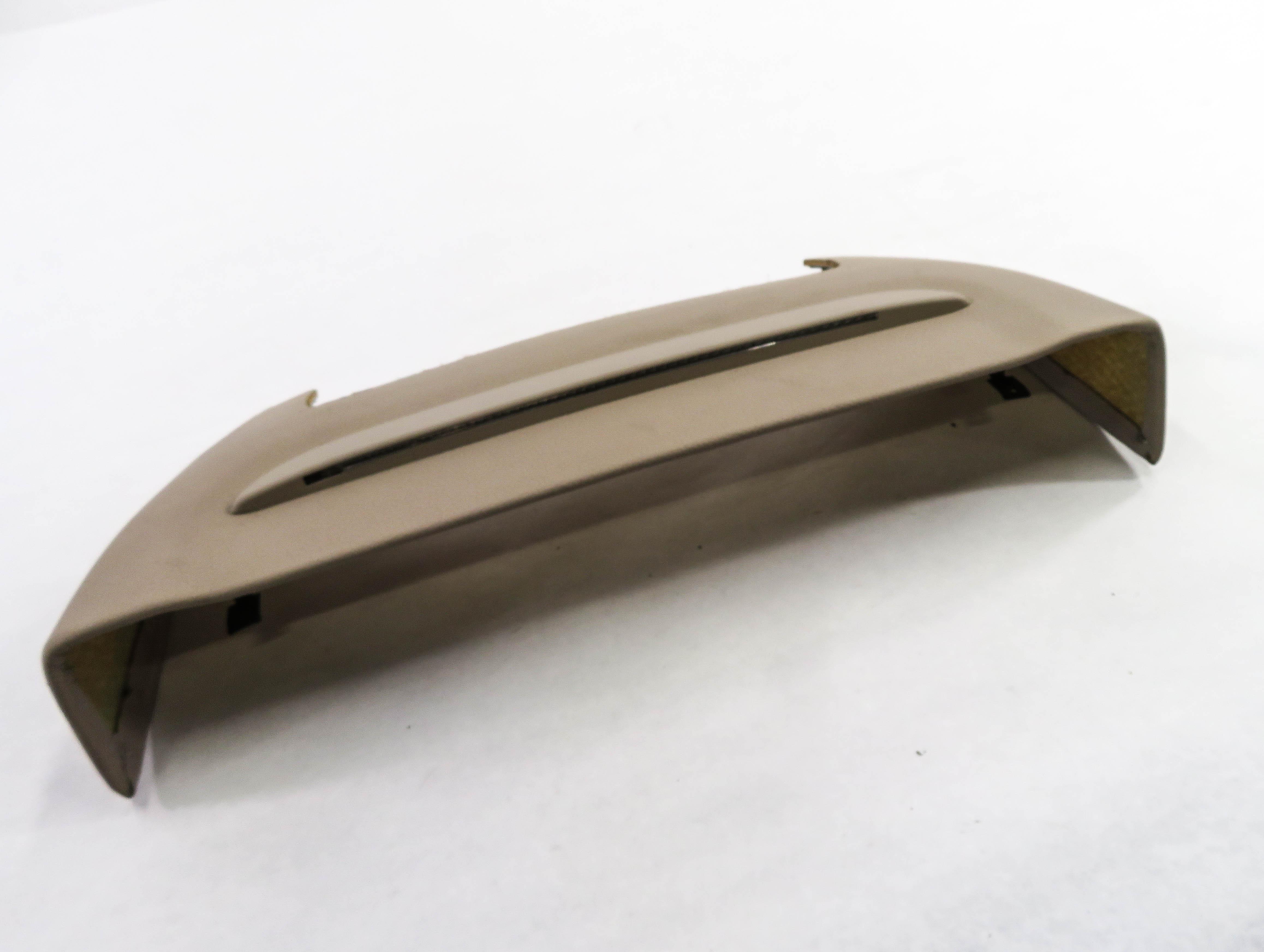 2011 BMW 750i (F01) FRONT SEAT TOP CUSHION BACK BACKING PANEL TRIM (OYSTER) — exact item pictured