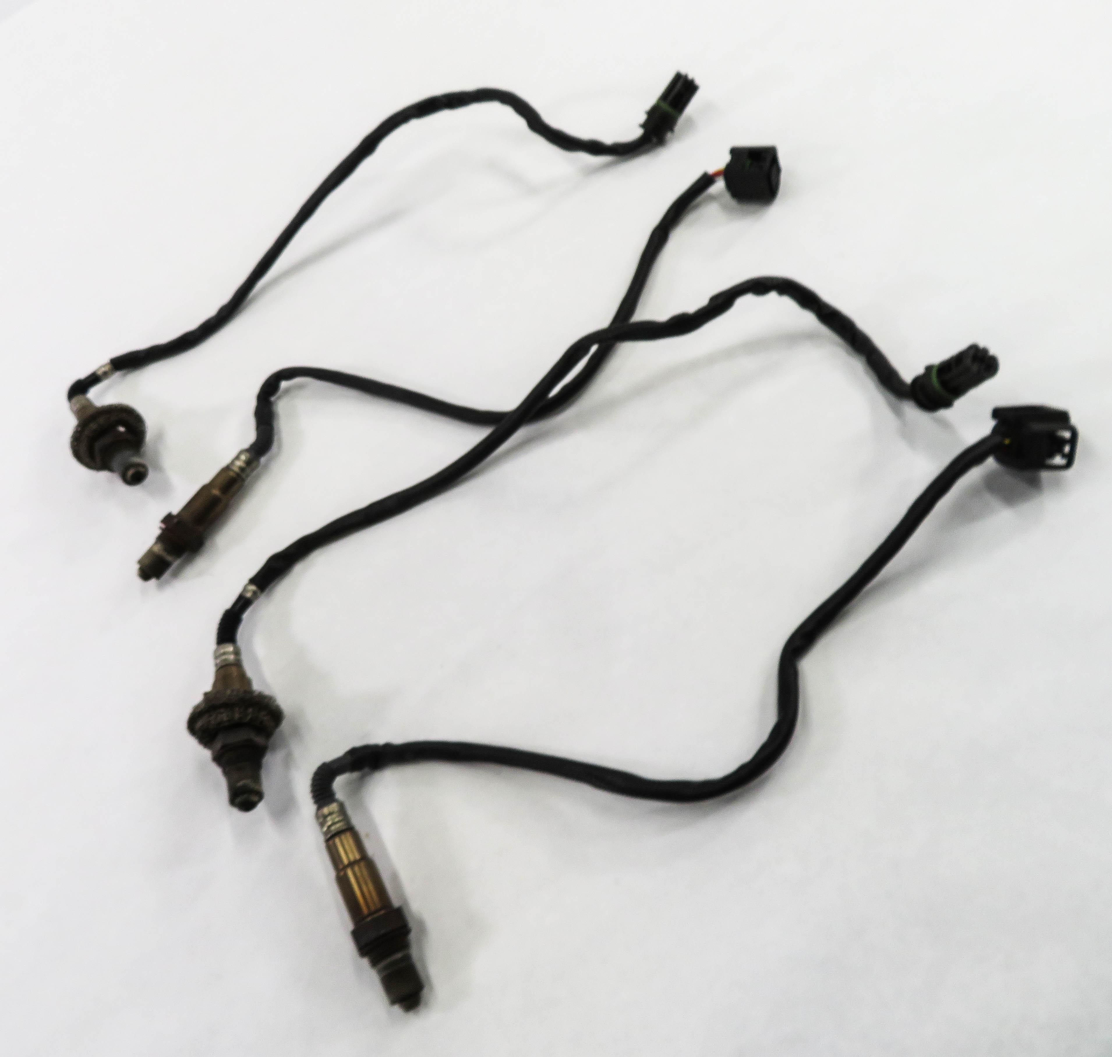 2011 BMW 750i (F01) 4.4L TWIN TURBO ENGINE - O2 OXYGEN LAMBDA PROBE SENSOR SET-4 — exact item pictured