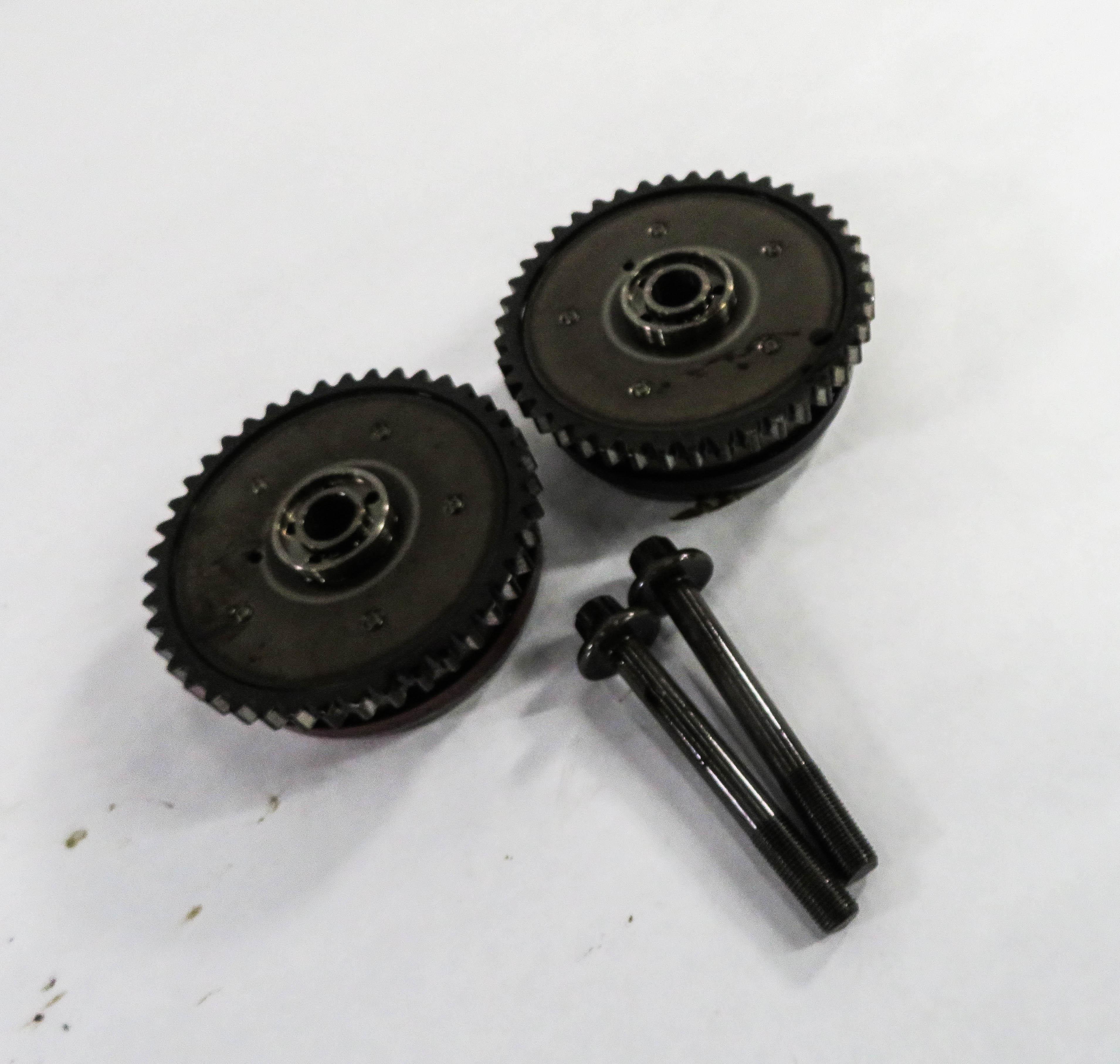 2011 BMW 750i (F01) 4.4L N63 TWIN TURBO - RIGHT ENGINE CAMSHAFT TIMING GEAR SET — exact item pictured