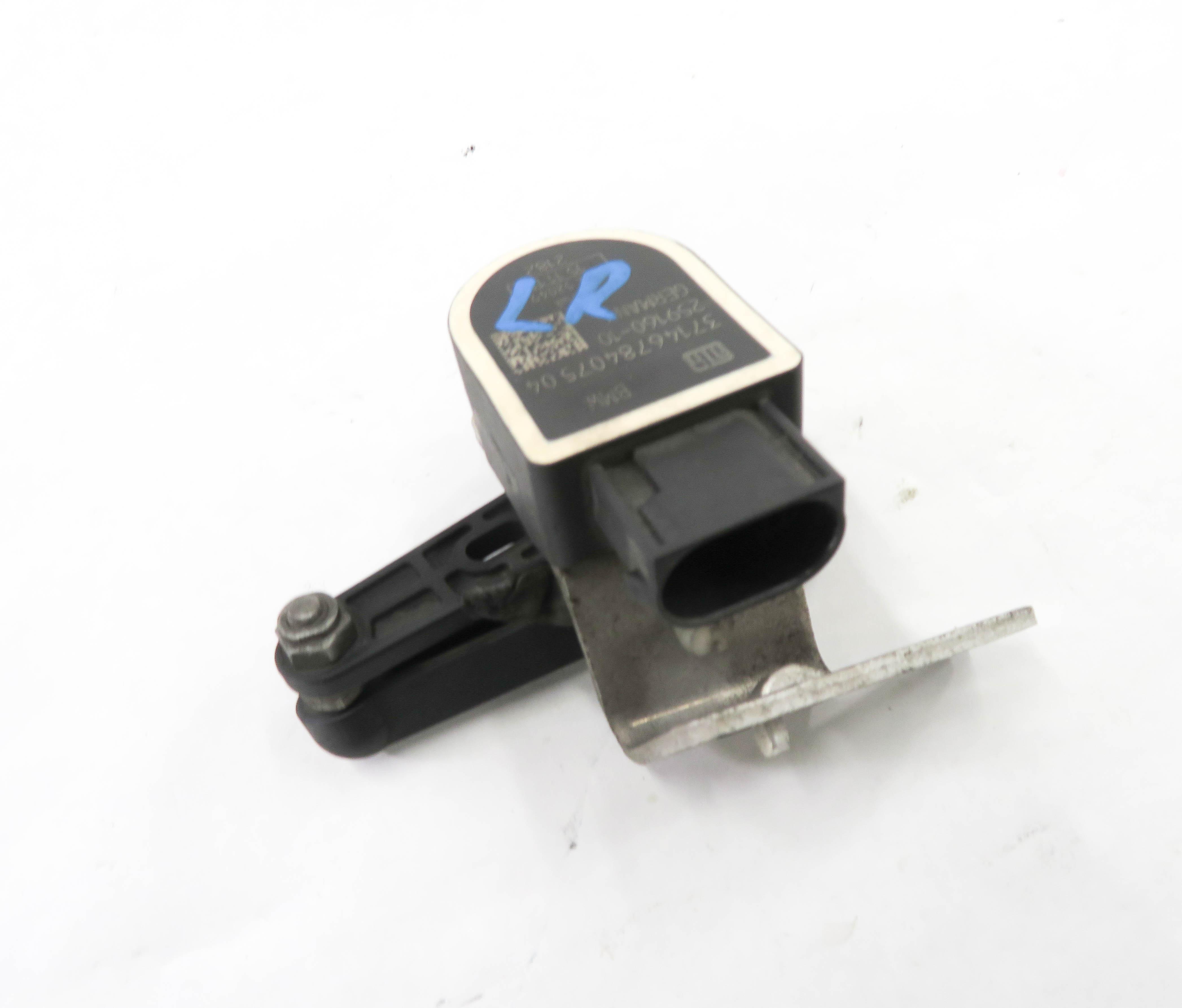 2012 BMW 535i (F10) LEFT DRIVER REAR SUSPENSION HEIGHT LEVEL SENSOR — exact item pictured