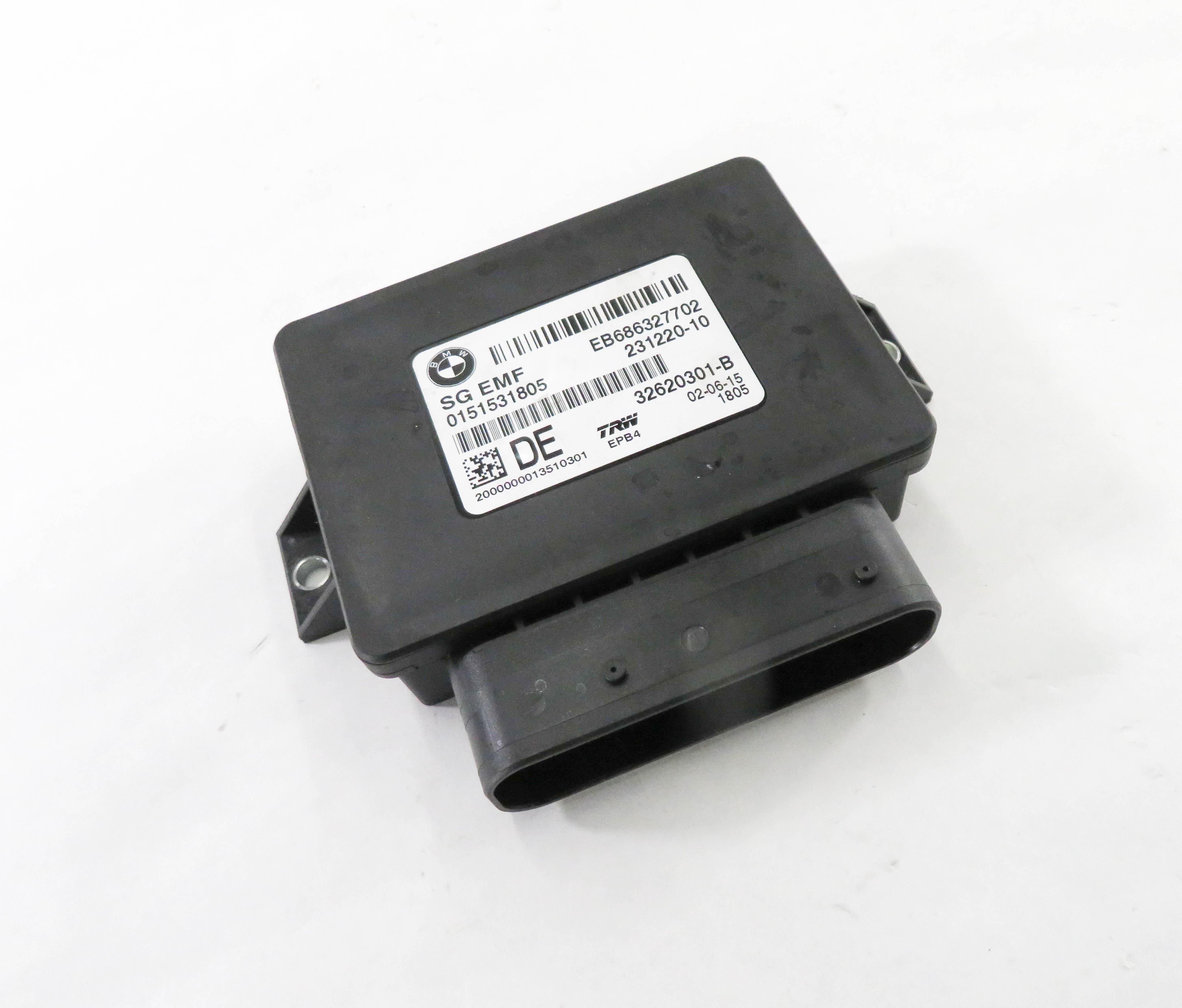 11-19 BMW 528i 535i 550i 640i 650i M5 M6 X3 X4 - PARKING BRAKE CONTROL MODULE — exact item pictured