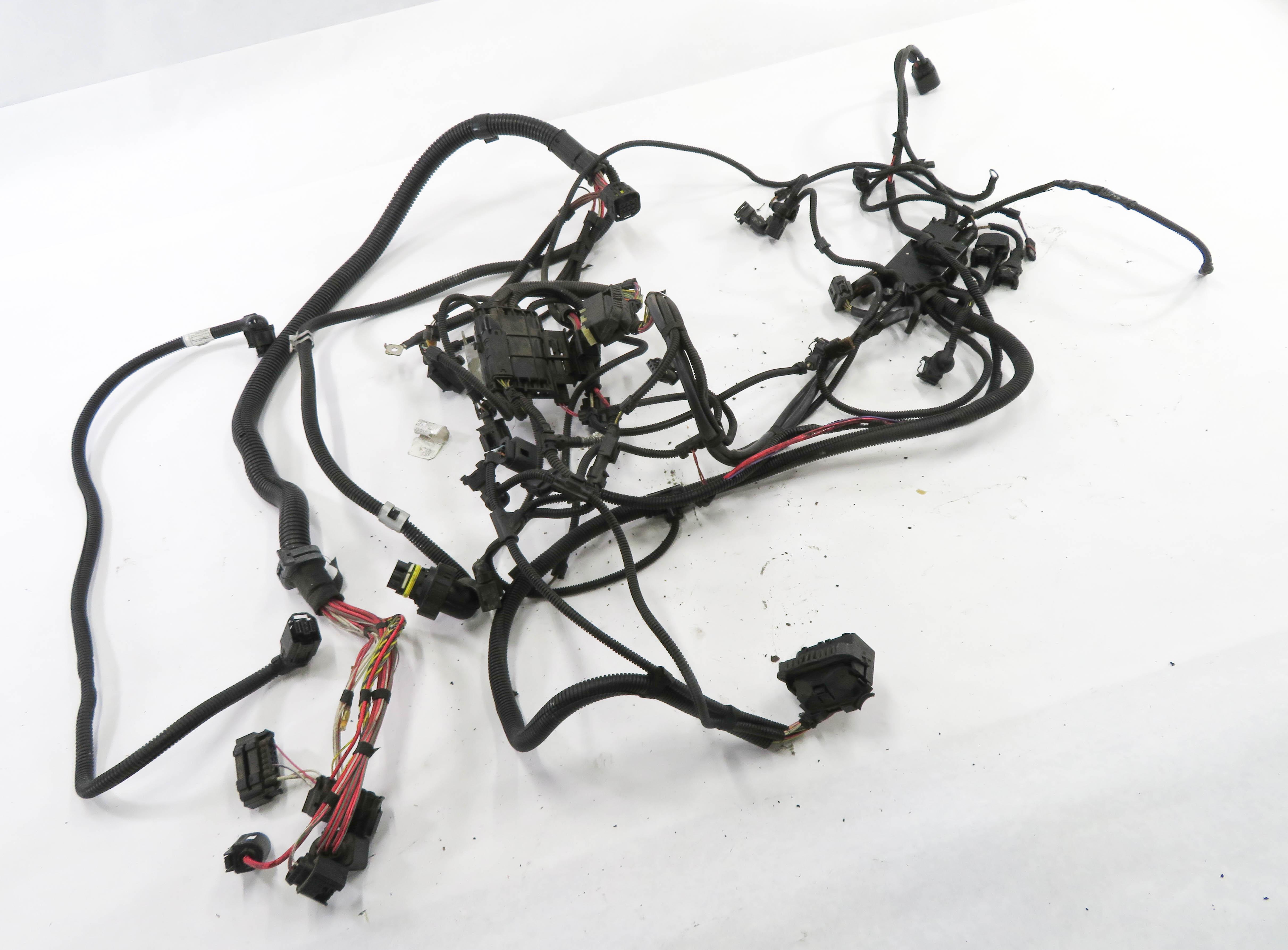 2012 BMW 535i (F10) 3.0L N55 RWD A/T - ENGINE WIRE WIRING HARNESS LOOM — exact item pictured