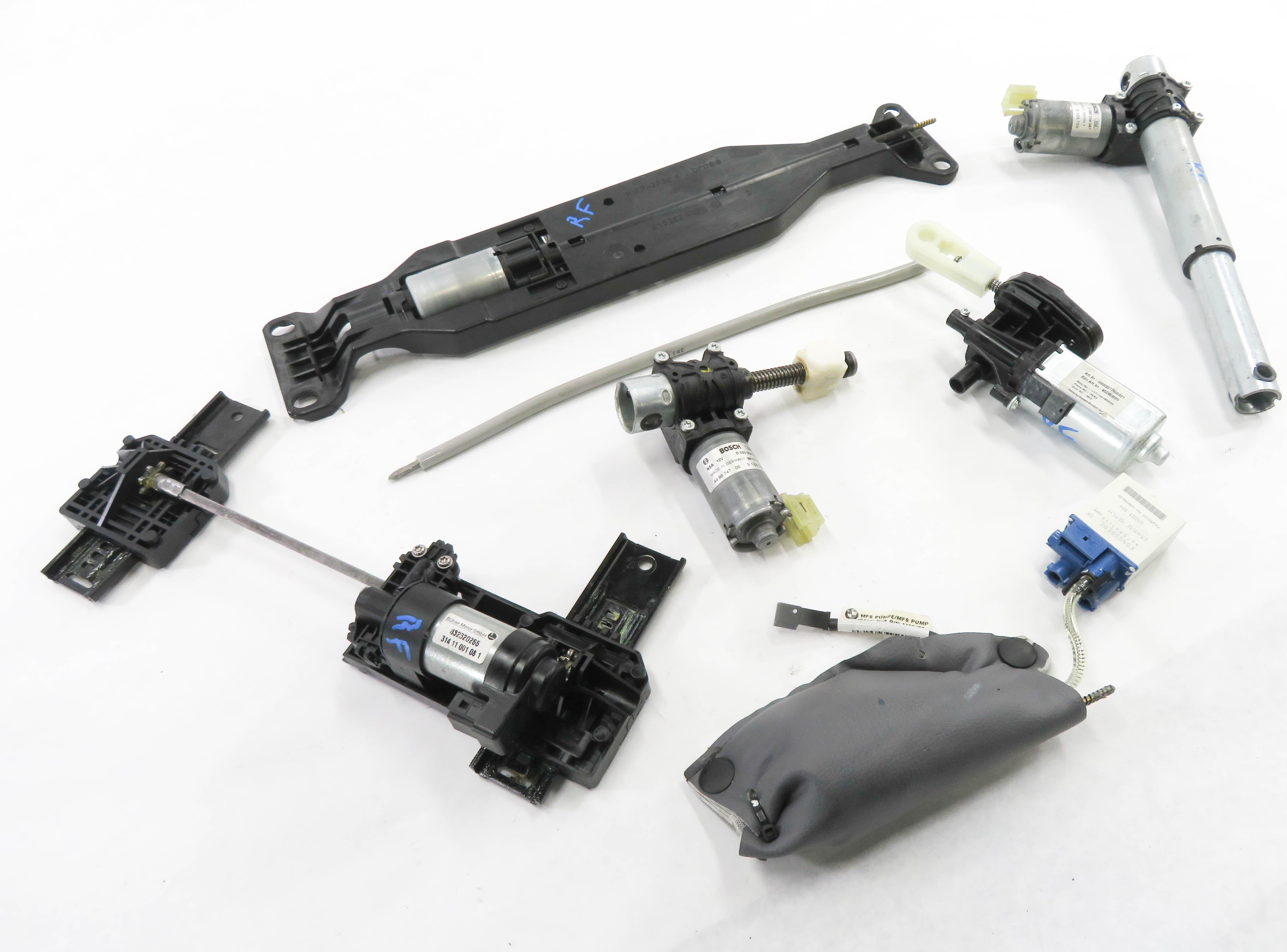 2012 BMW 535i (F10) RIGHT FRONT PASSENGER POWER SEAT ADJUSTMENT MOTOR SET-6 — exact item pictured