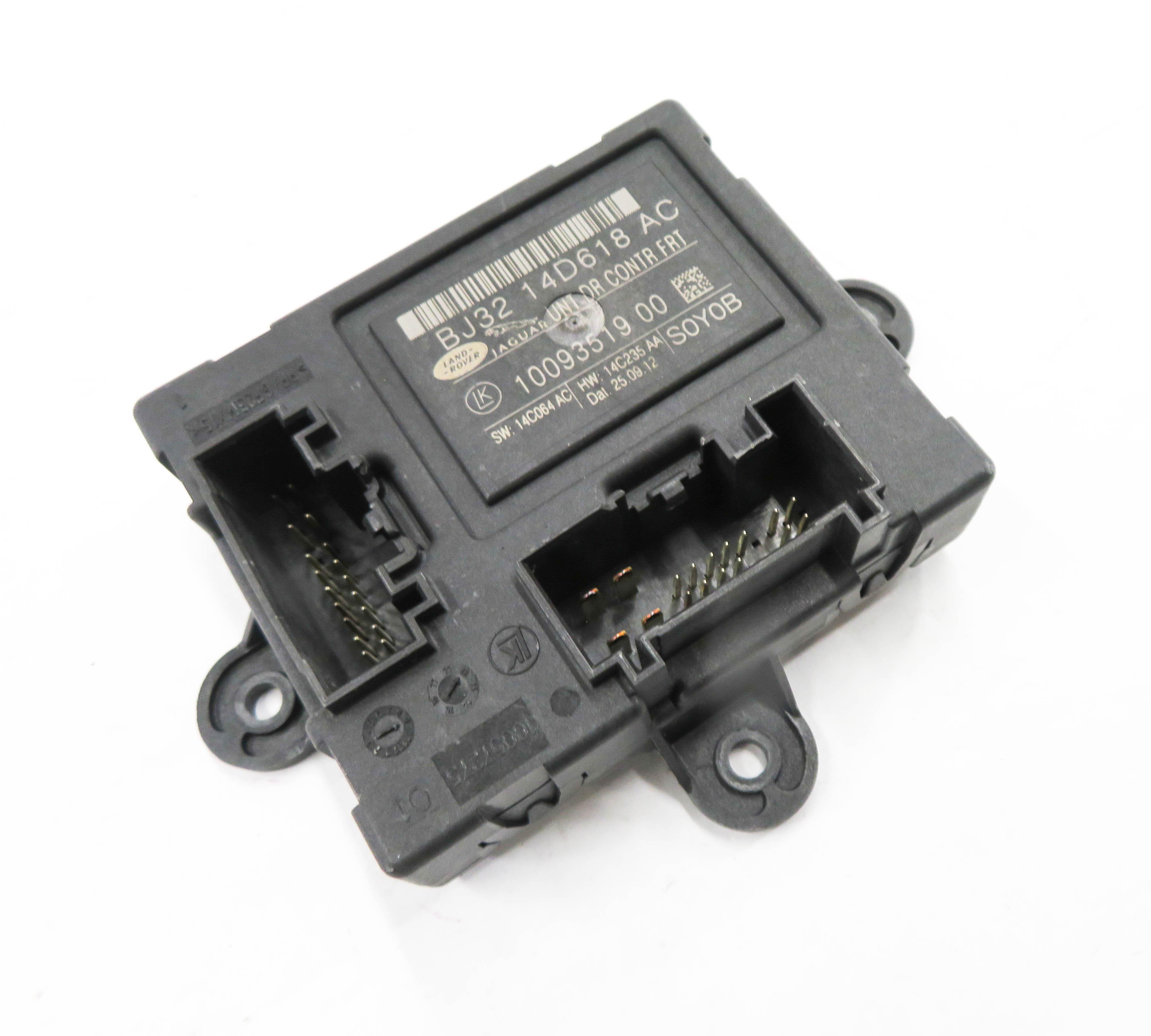 2010-2013 RANGE ROVER SPORT (L320) LEFT FRONT DRIVER DOOR CONTROL MODULE — exact item pictured