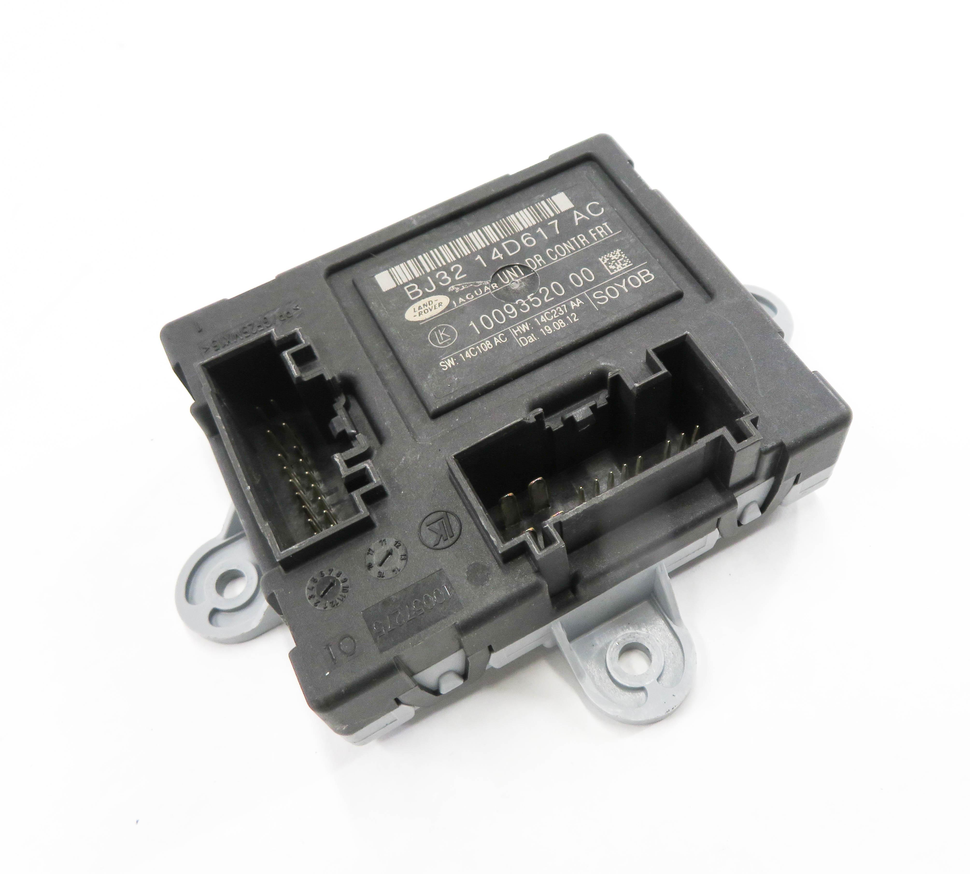 2010-2013 RANGE ROVER SPORT (L320) RIGHT FRONT PASSENGER DOOR CONTROL MODULE — exact item pictured