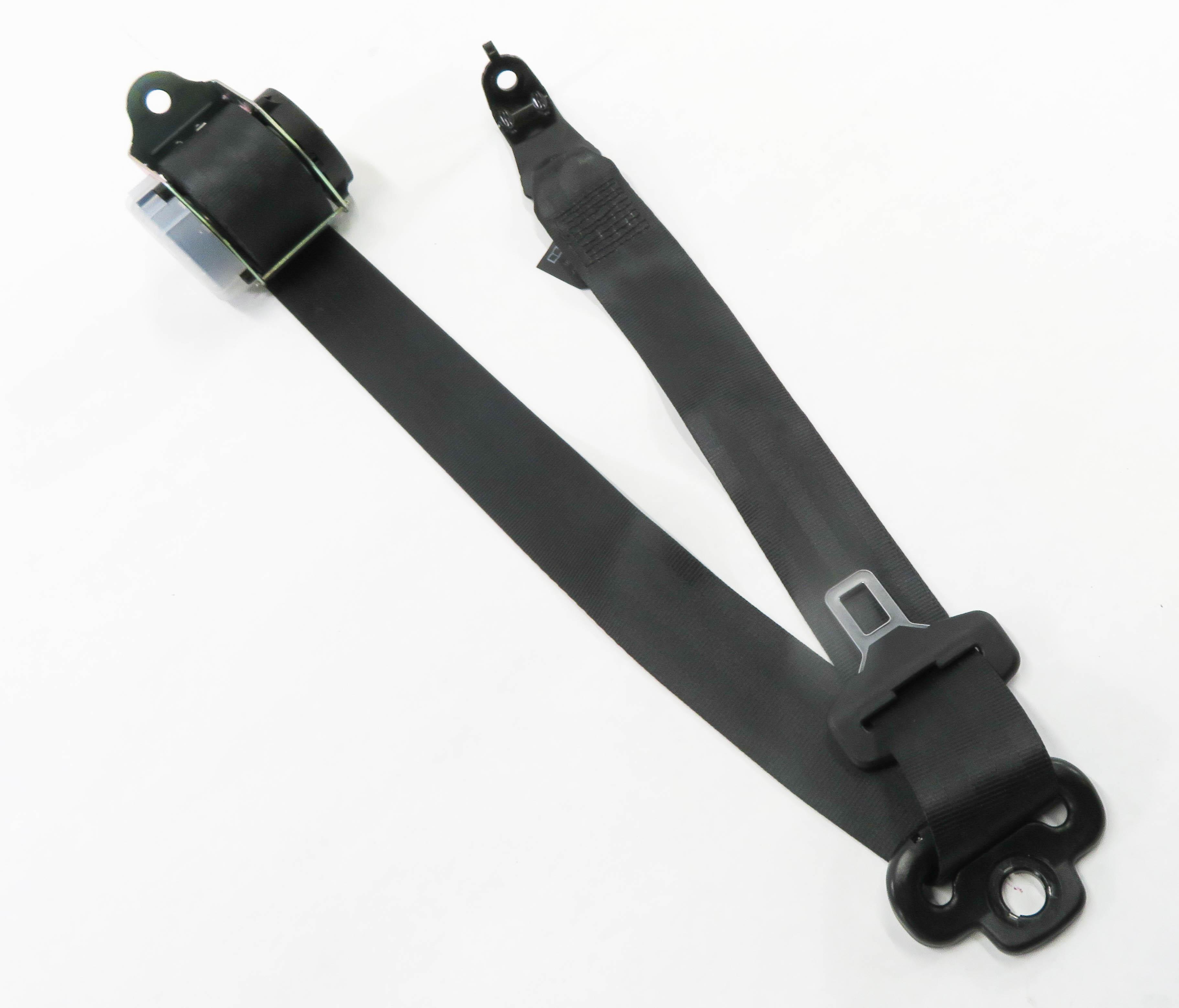 2013 RANGE ROVER SPORT (L320) REAR 2nd ROW - LEFT SEATBELT RETRACTOR (BLACK) — exact item pictured